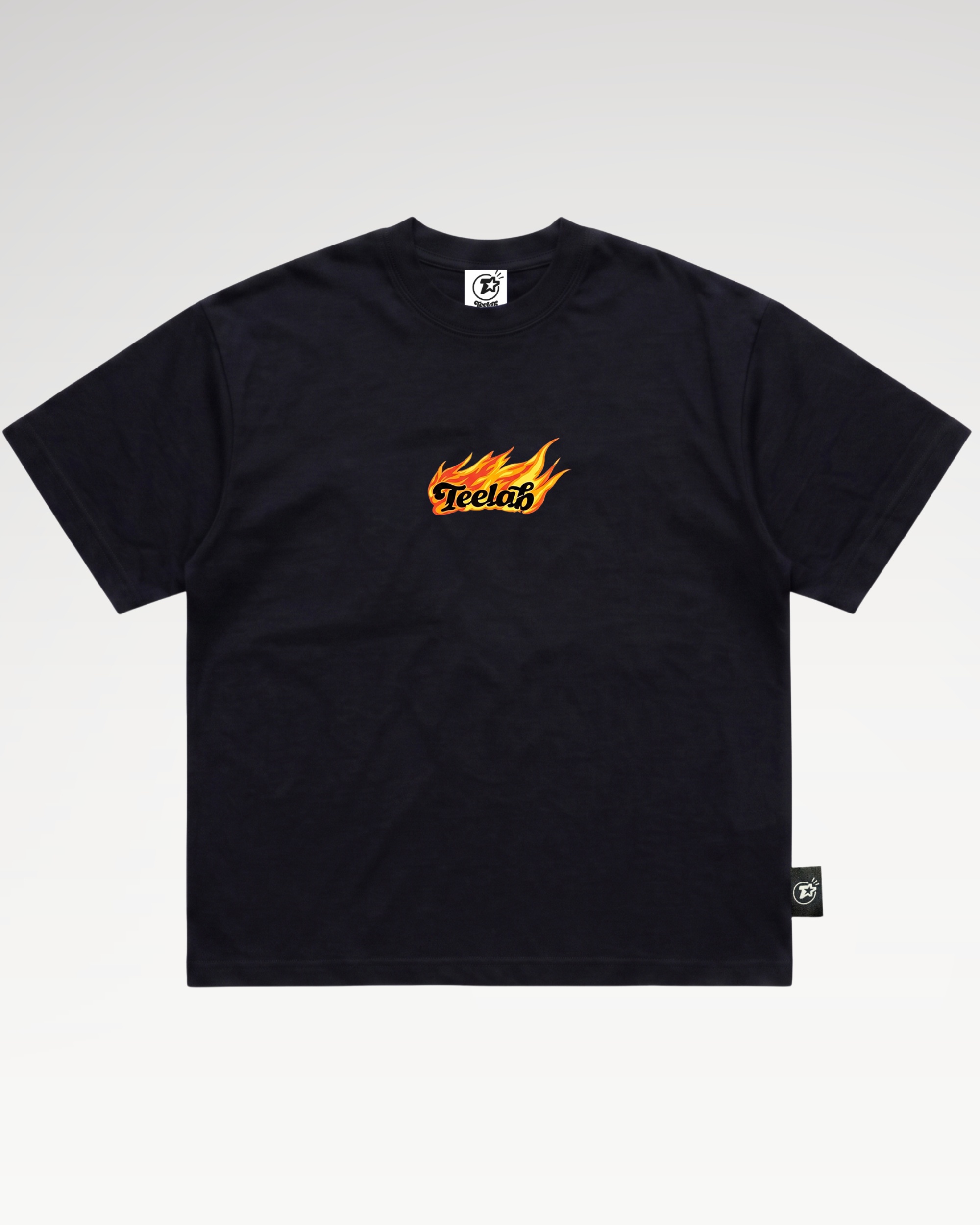 Teelab Alter Oversize Cotton T-Star-Flame Tee TS385