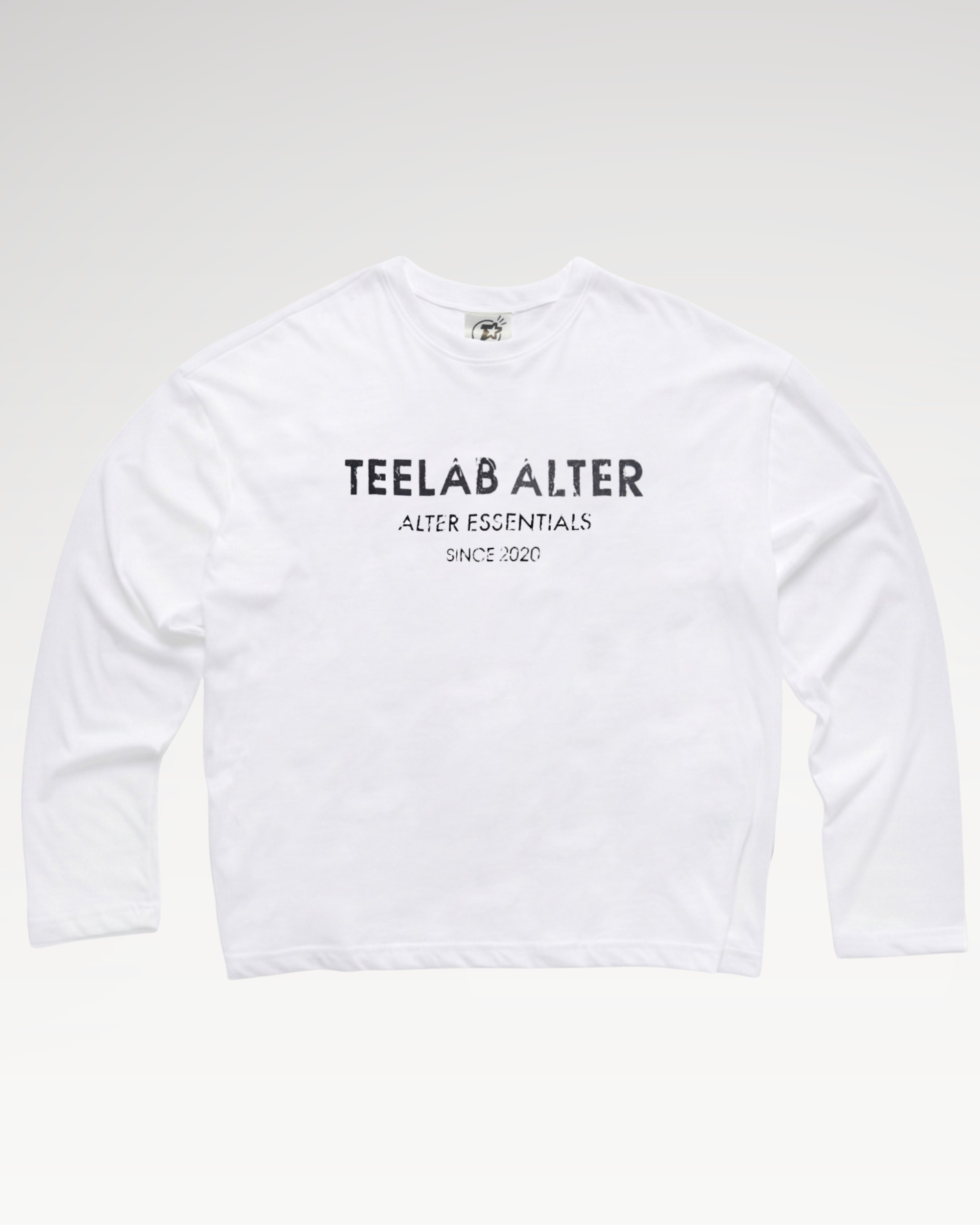 Teelab Alter Oversize Cotton Washed-Grunge Tee TS399