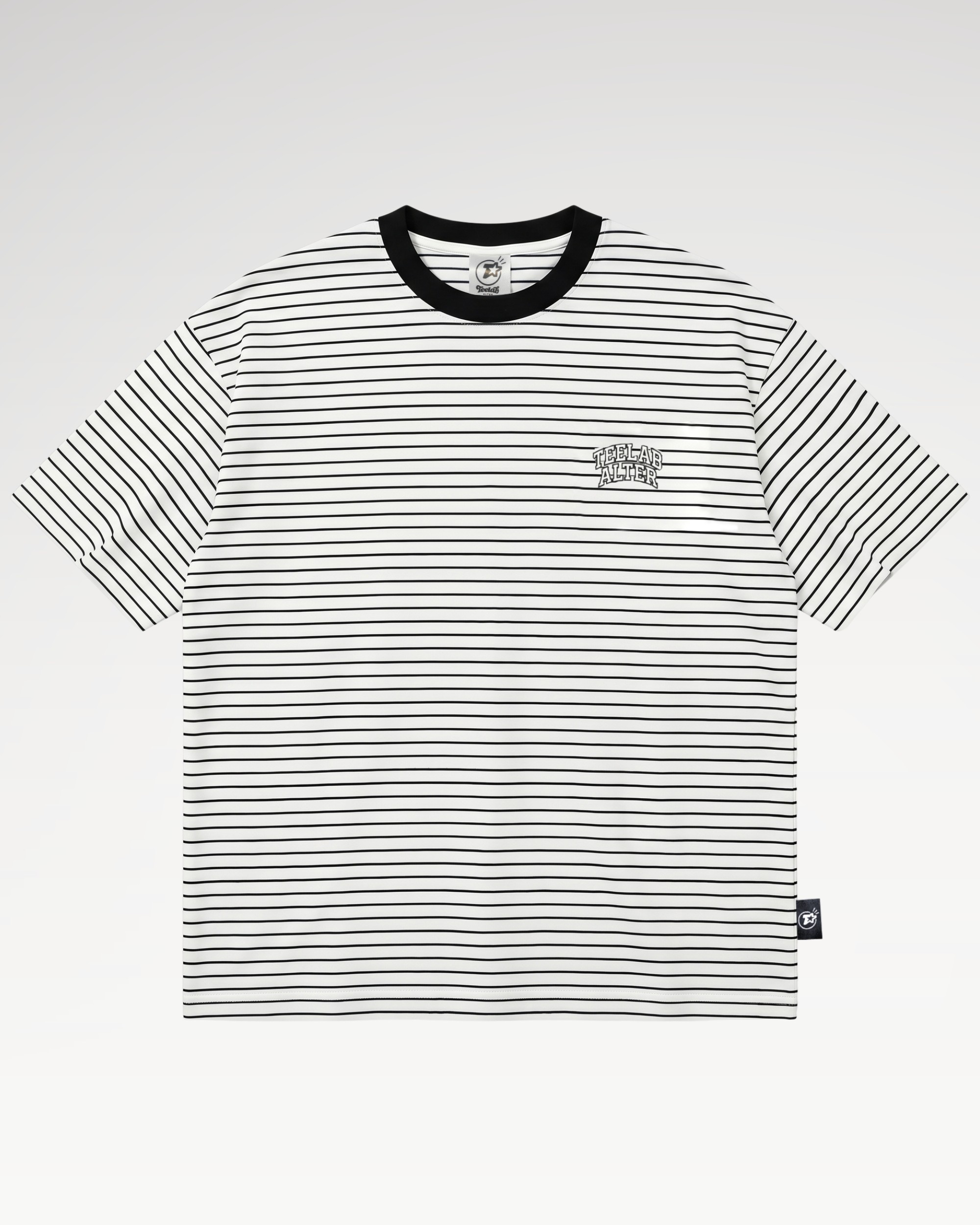 Teelab Alter Oversize Cotton Ivy-League Tee TS392