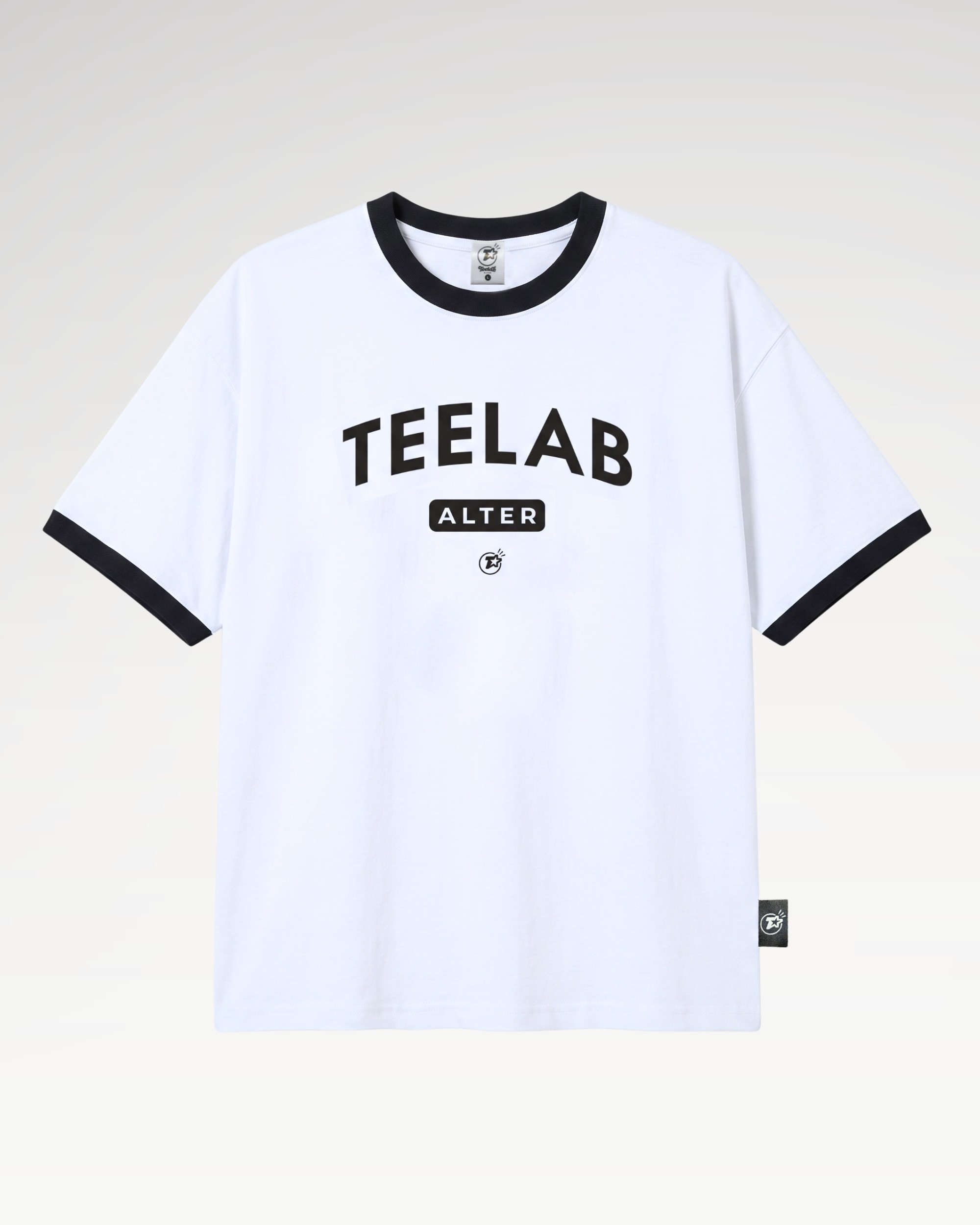 Teelab Alter Oversize Cotton Ring Tee TS398
