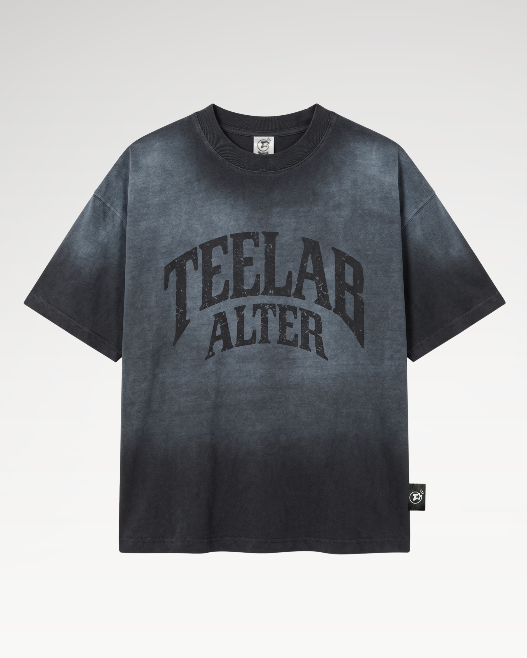 Teelab Alter Oversized Cotton Collegiate Tee TS390