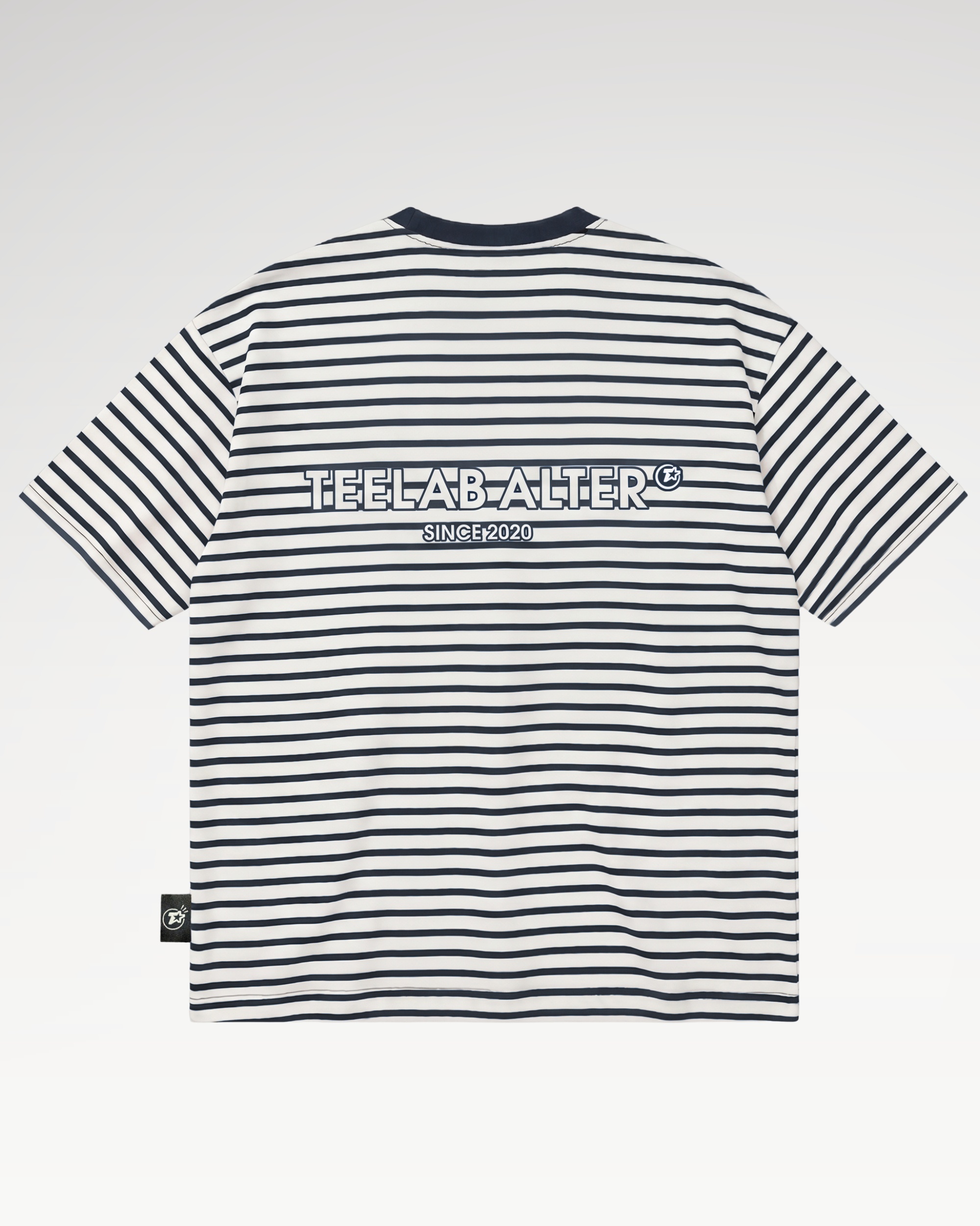 Teelab Alter Regular Striped Basic Tee TS403