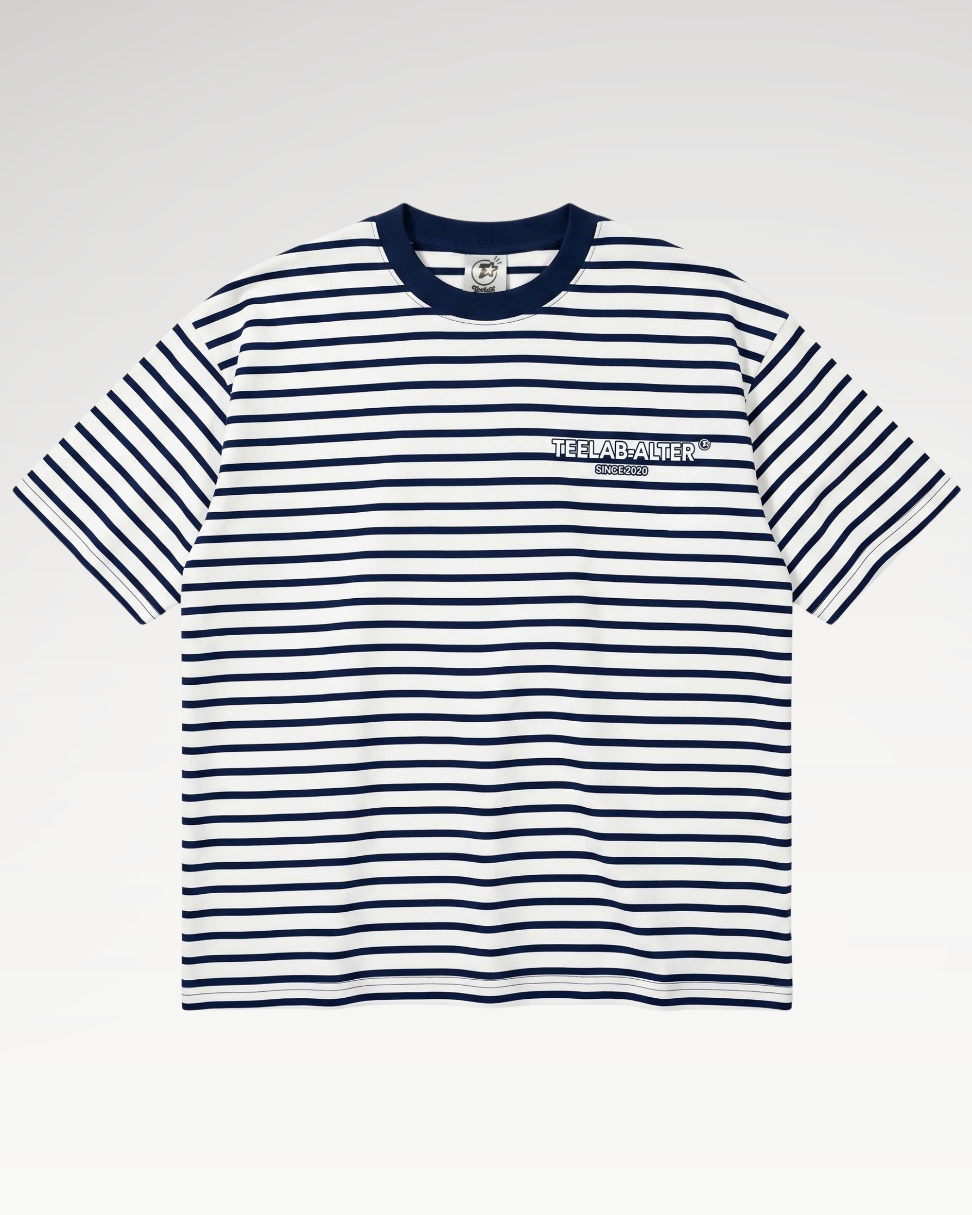 Teelab Alter Regular Striped Basic Tee TS403