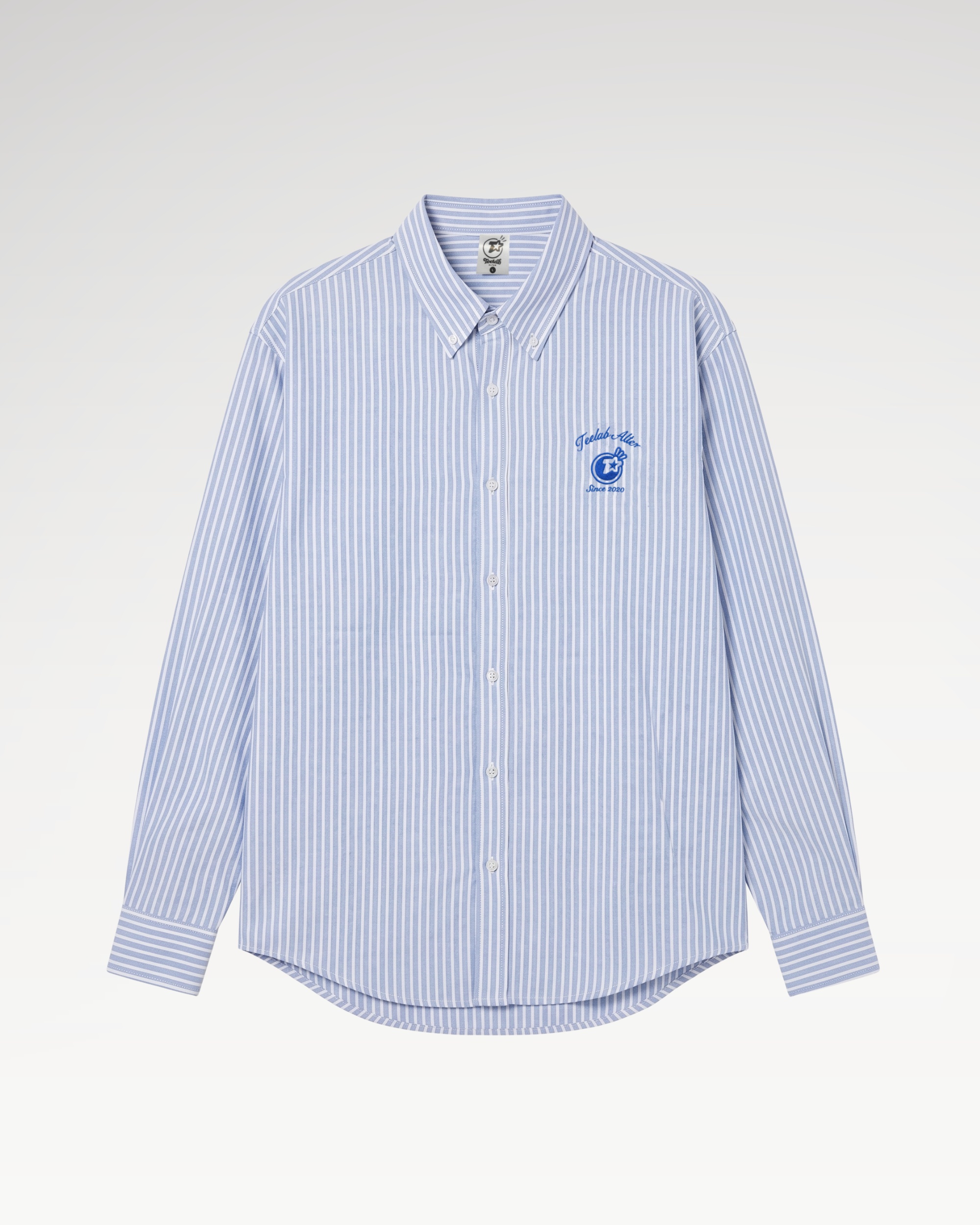 Teelab Alter Long-Sleeve Oxford Stripe Shirt SS096