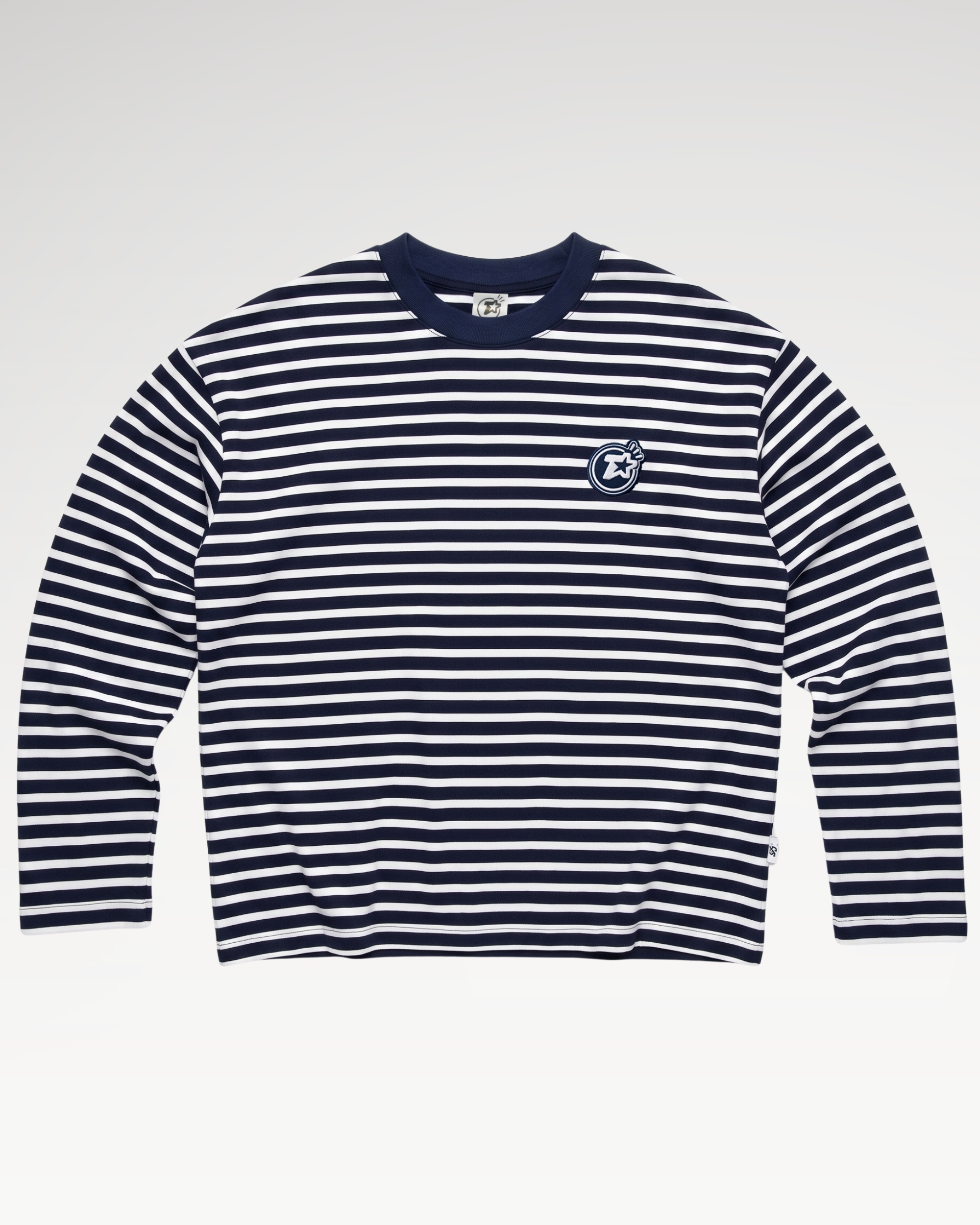 Teelab Alter Oversize Striped Basic Tee TS402