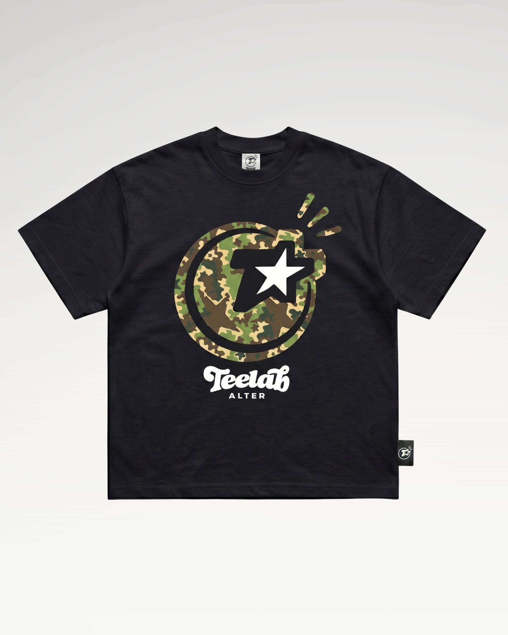 [TẶNG TÚI TI-STAR] Teelab Alter Oversized Cotton Ivy-League Tee TS396