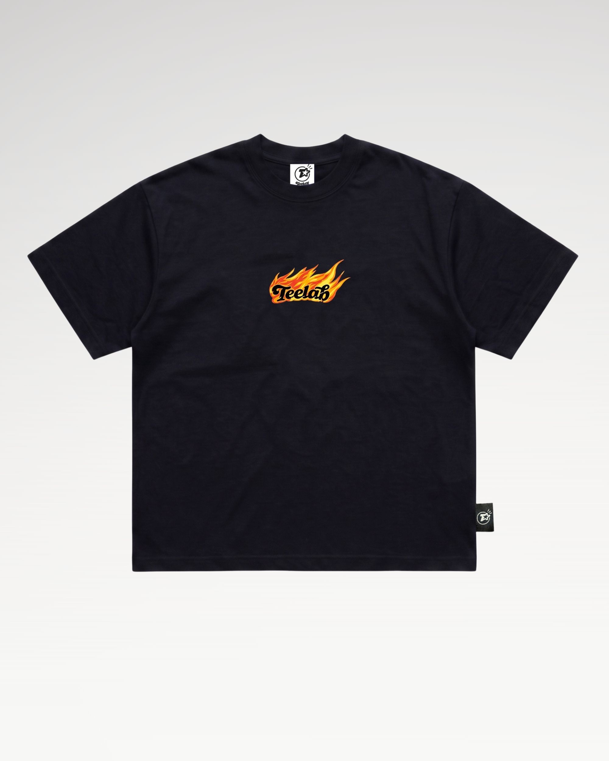 [TẶNG TÚI TI-STAR] Teelab Alter Oversize Cotton TI STAR Flame Tee TS385