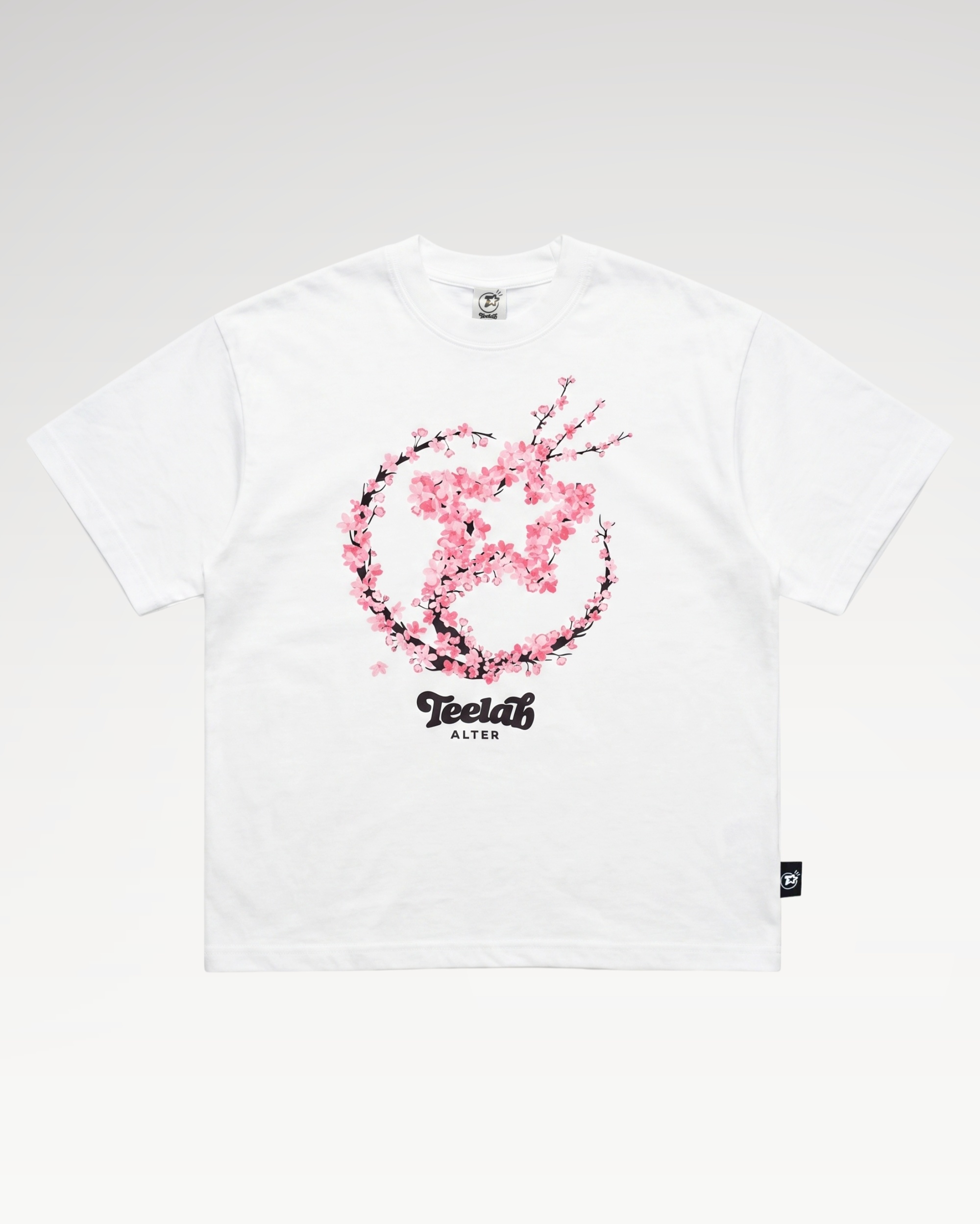Áo Thun Teelab Alter Regular Cotton 280GSM In T-Star Sakura Unisex TS381