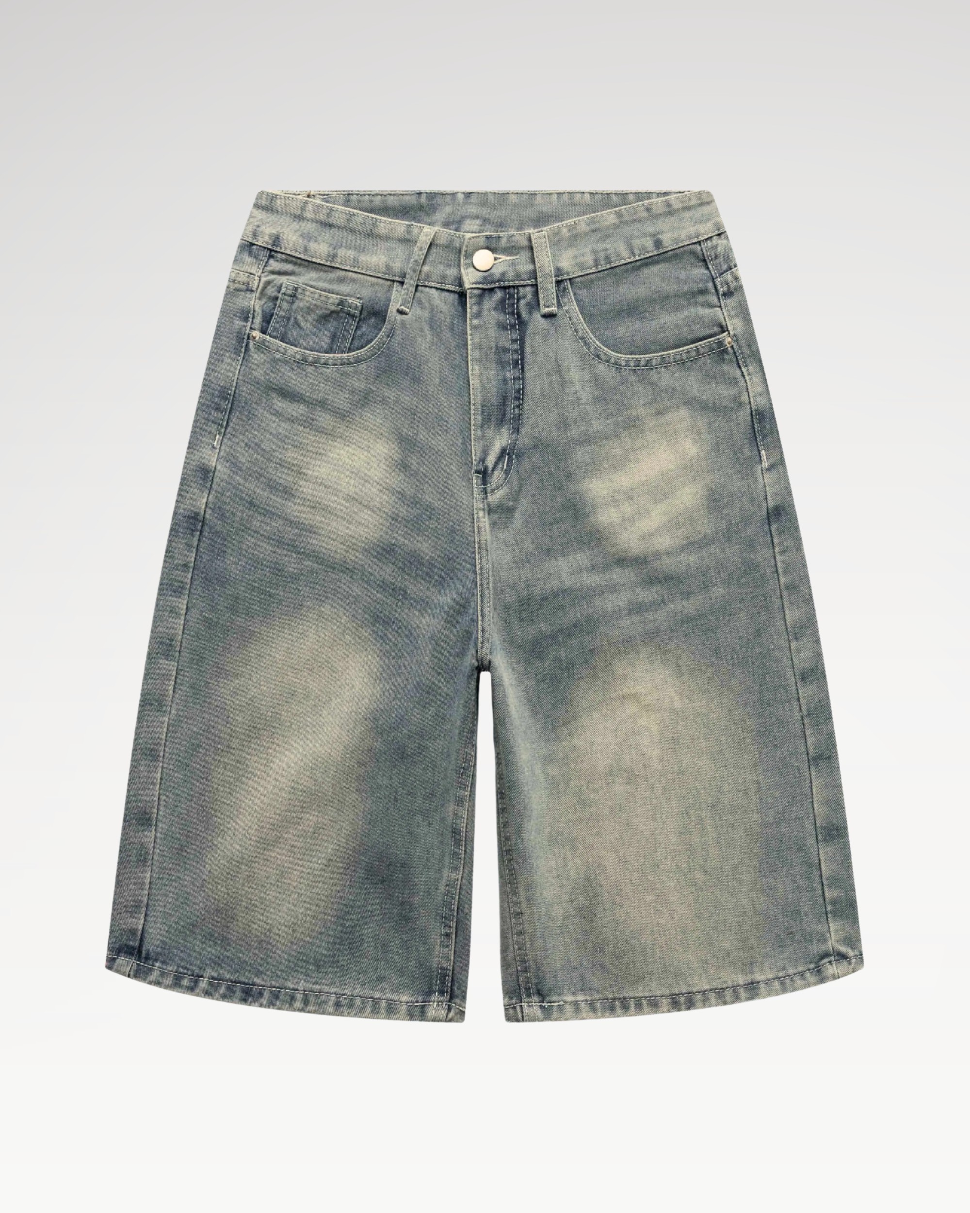 Teelab Alter Oversize Denim Solid Shorts SH001