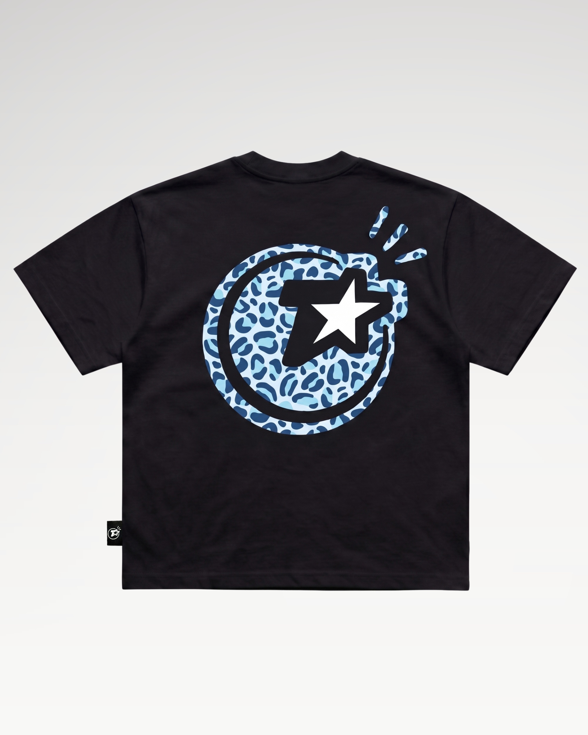 Áo Thun Teelab Alter Oversize Cotton 250GSM In T-Star Leopard Pattern Unisex TS383