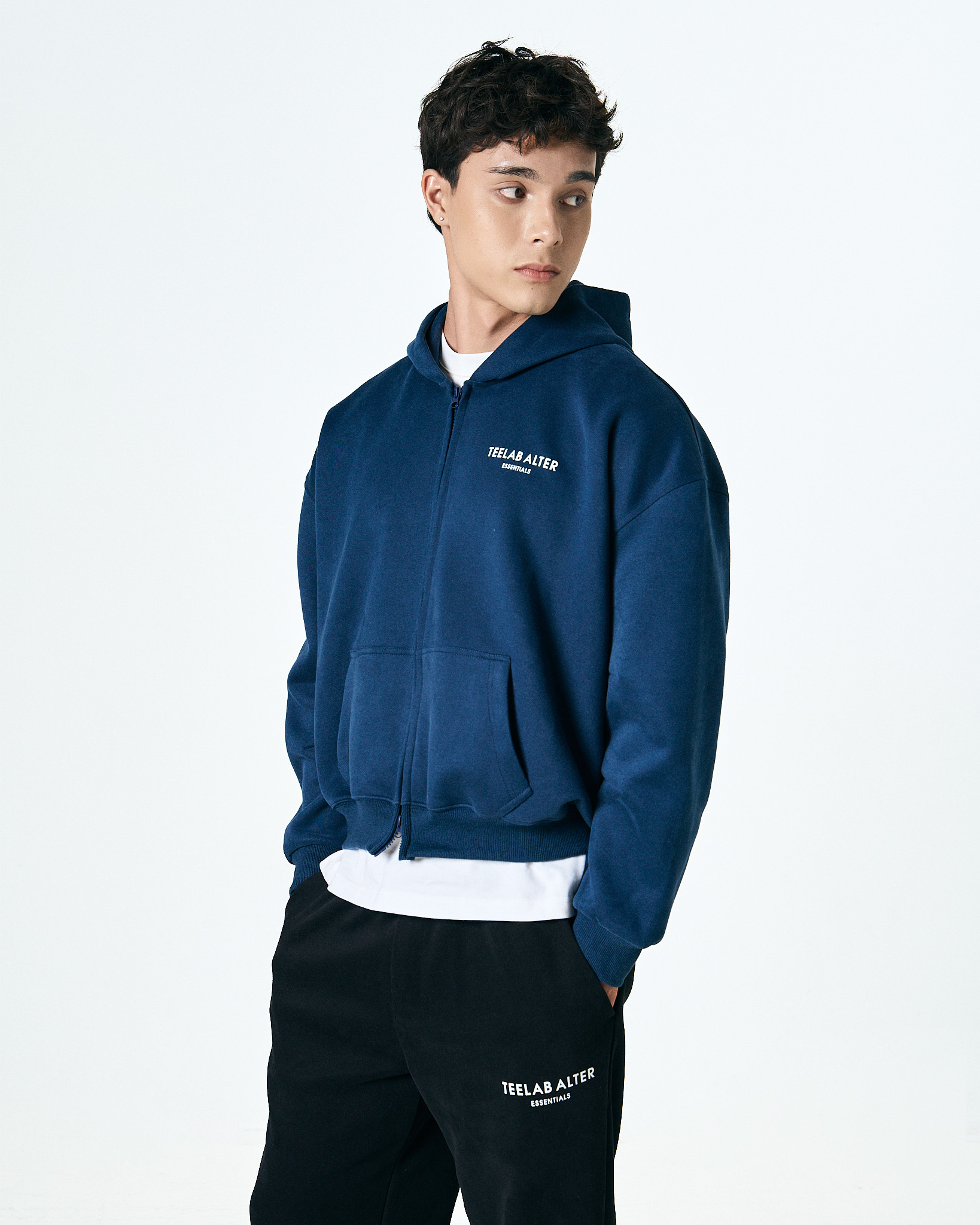 Áo Hoodie Zip Teelab Alter Boxy Nỉ In World Tour Japan Unisex HD139