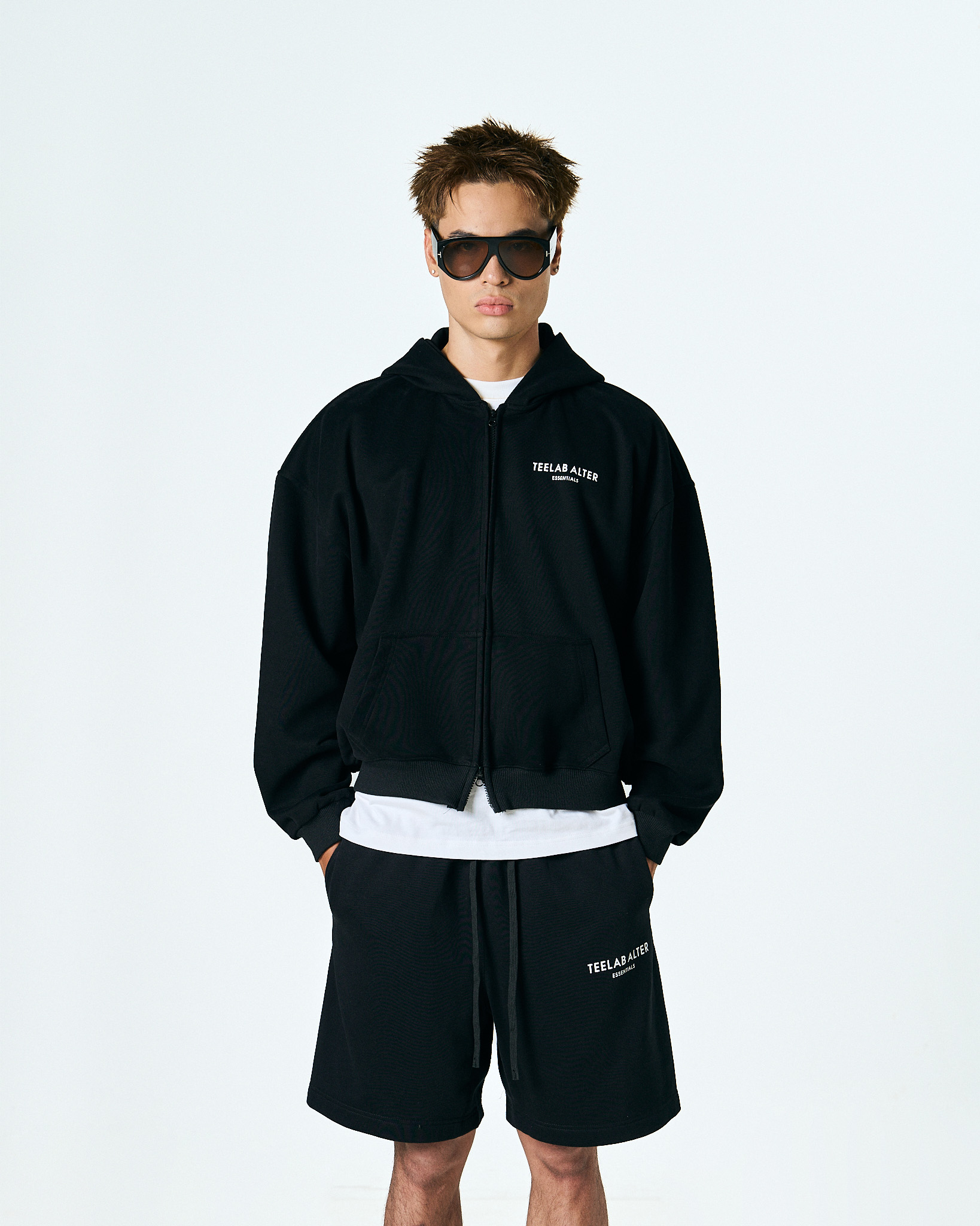 Áo Hoodie Zip Teelab Alter Boxy Nỉ In World Tour Japan Unisex HD139