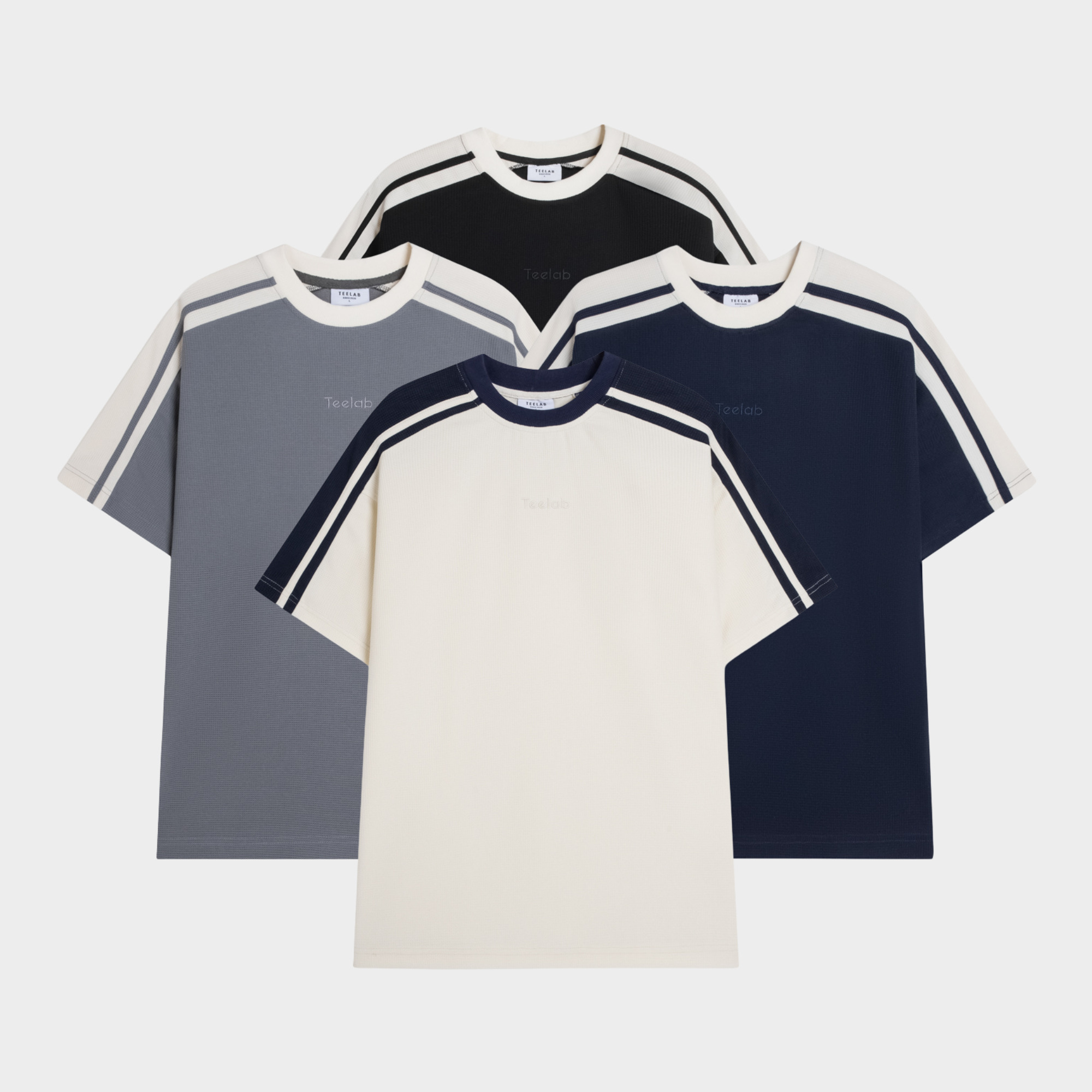 Áo Thun Teelab Local Brand Unisex Sporty Side-Line Tshirts TS257