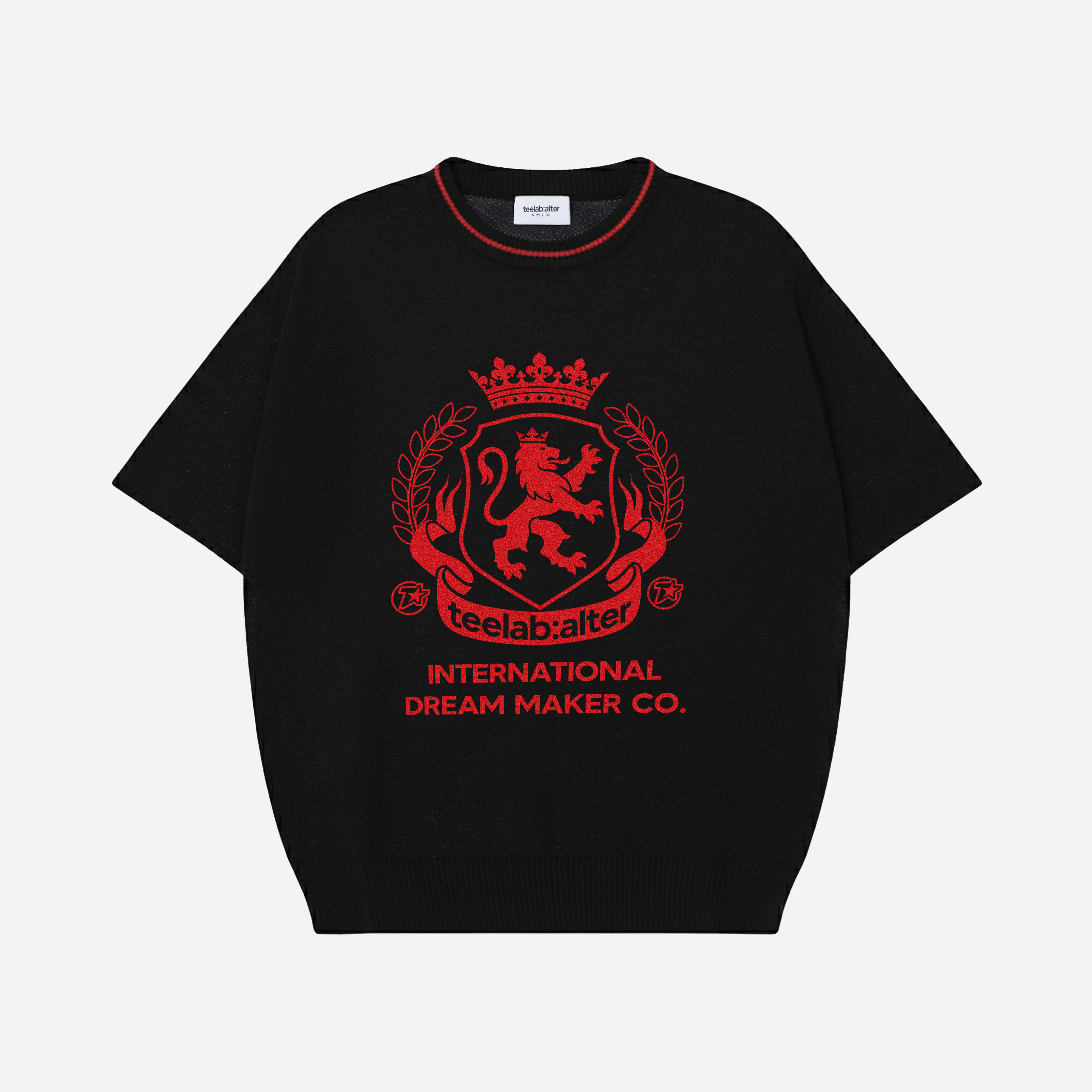 Áo Thun Local Brand Unisex Teelab Crest Knit TS351