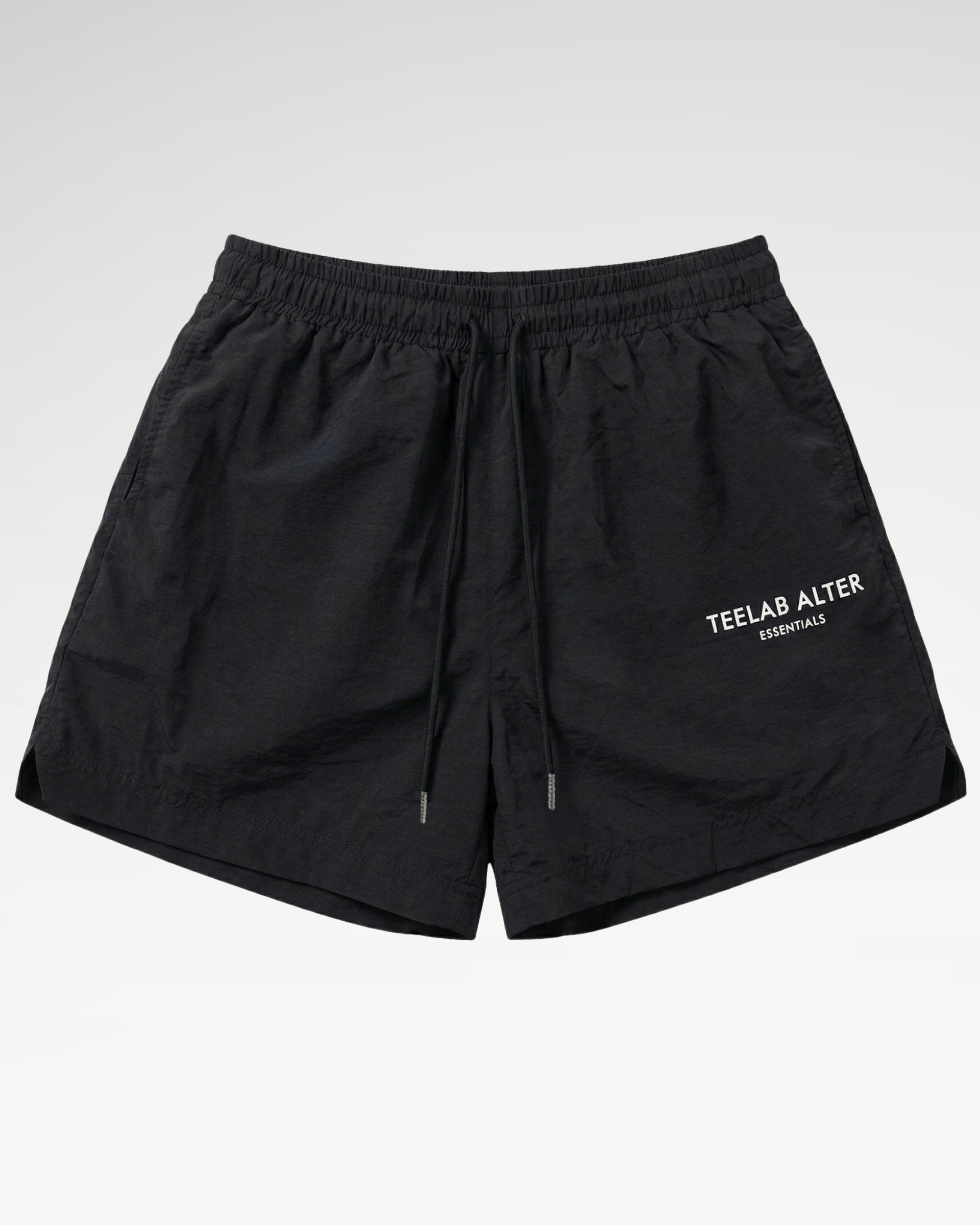 Quần Short Teelab Alter Oversize Gió Dù In Essentials Unisex SH006