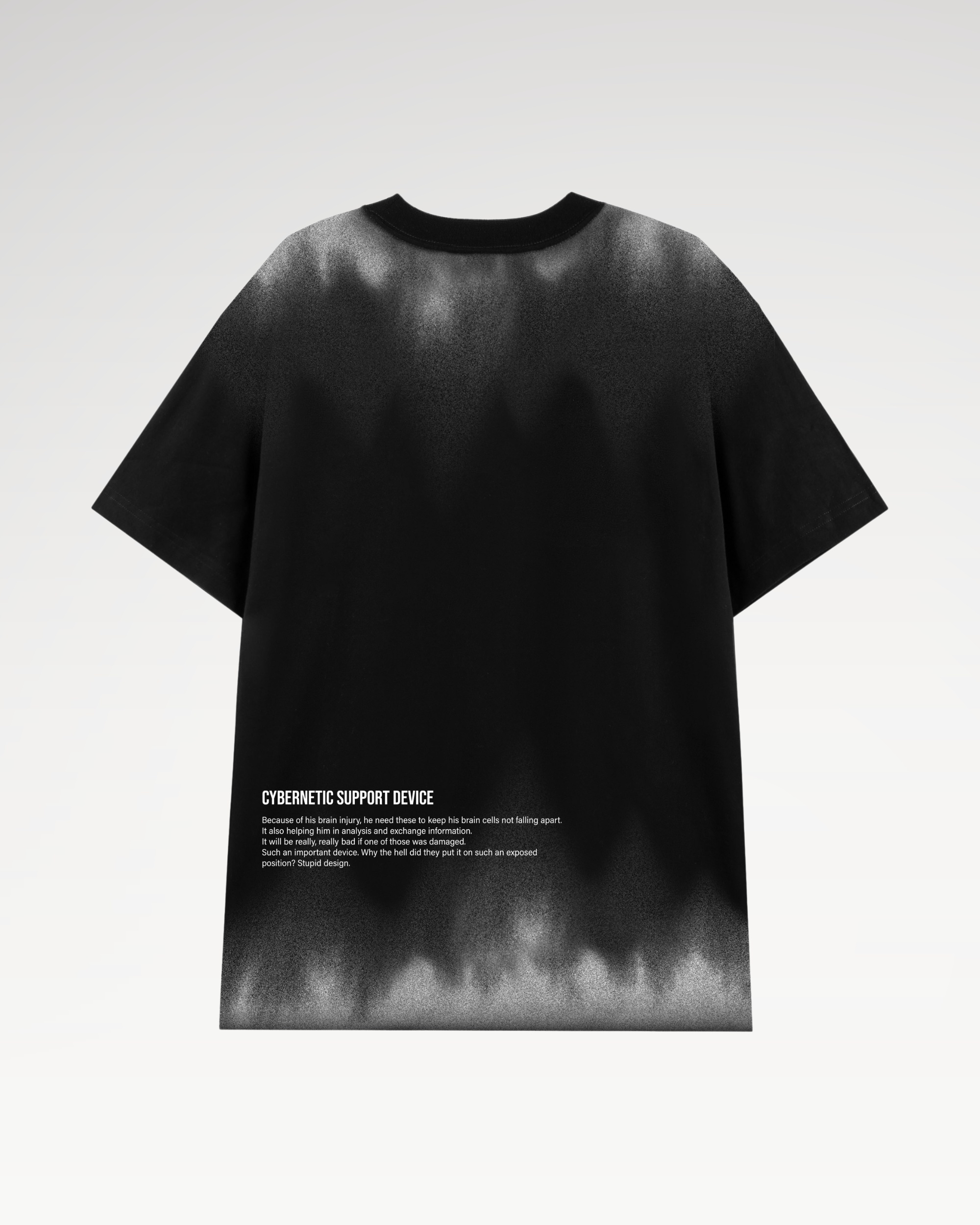 Áo Thun Teelab Local Brand Unisex Grey Trame TS049