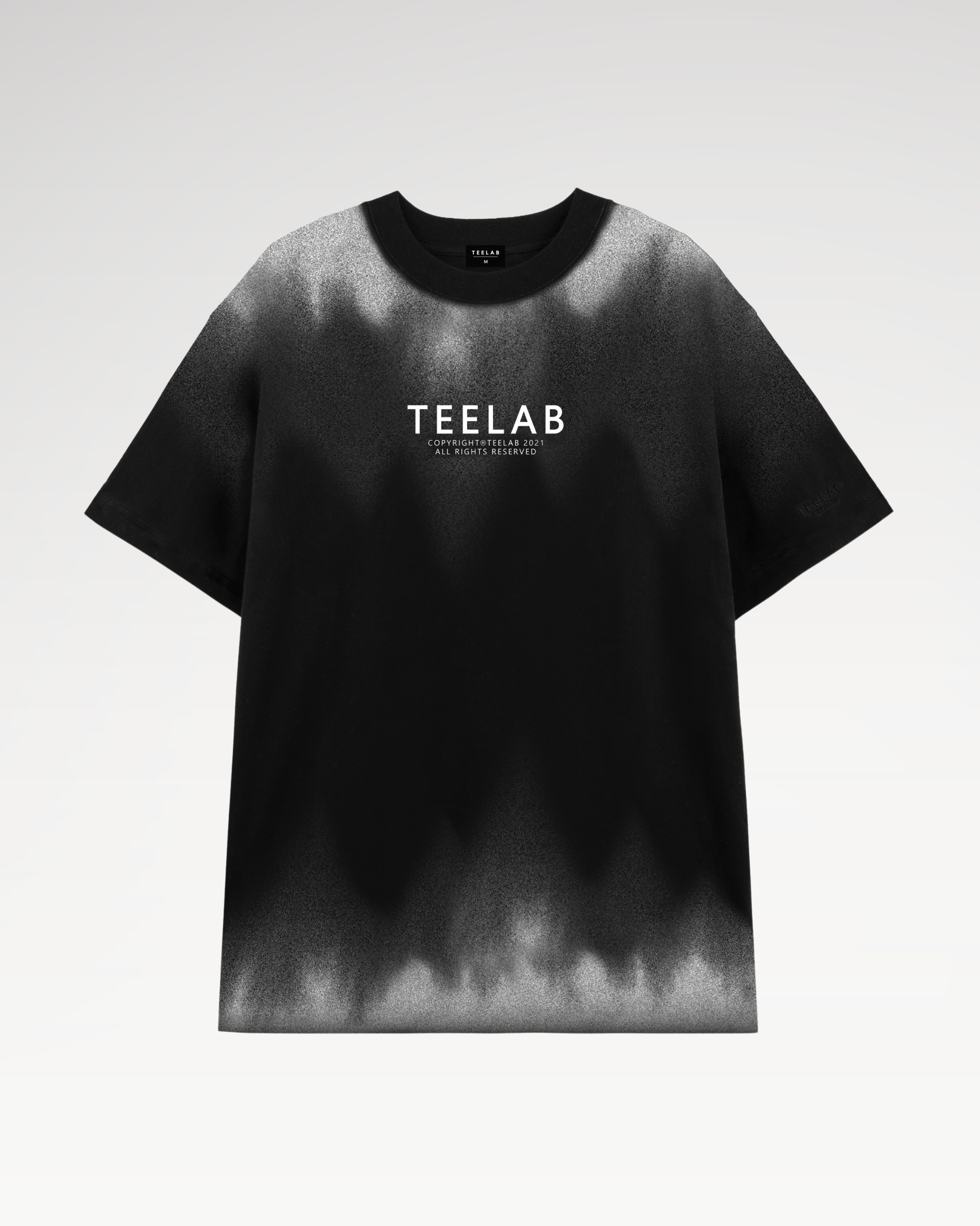 Áo Thun Teelab Local Brand Unisex Grey Trame TS049