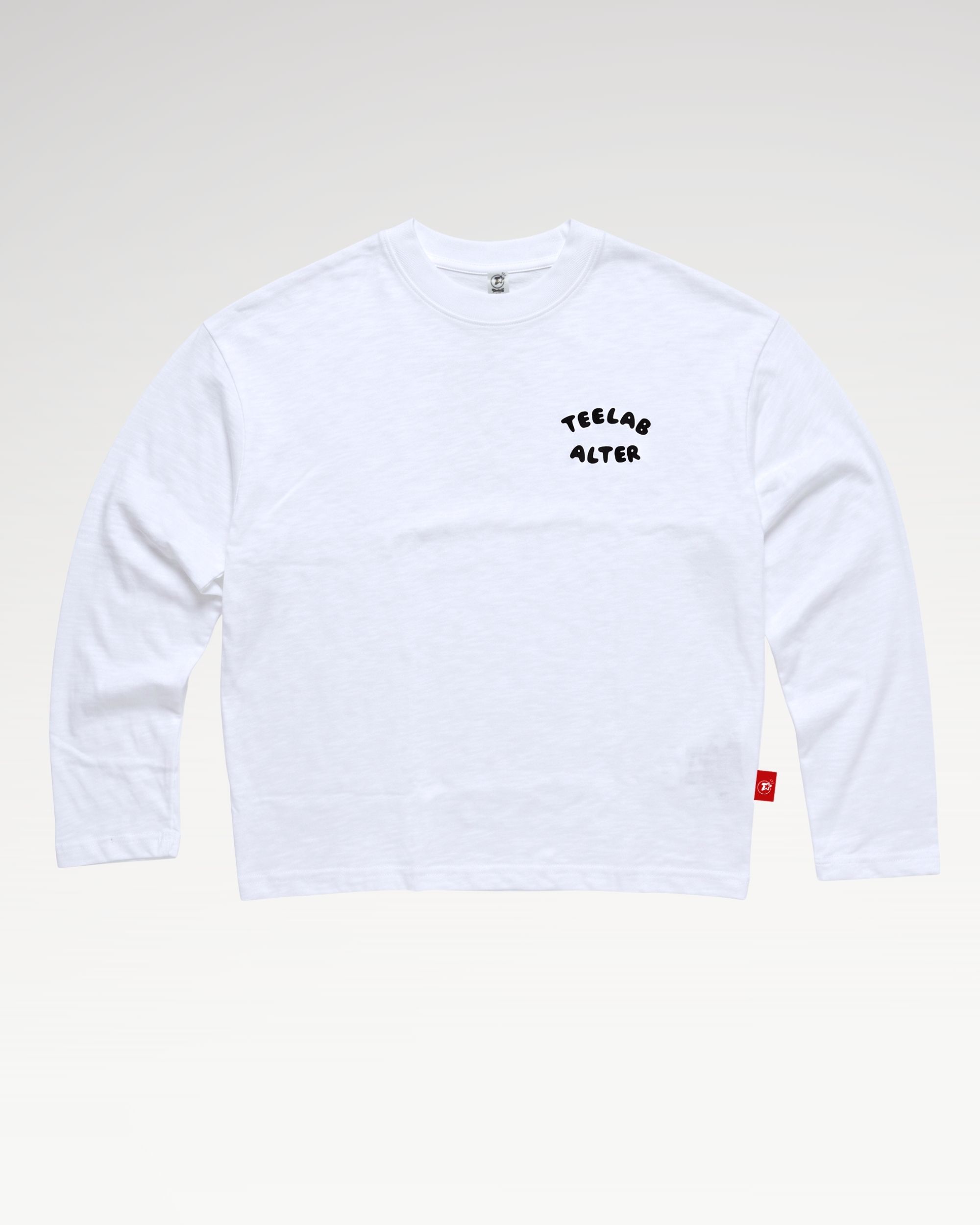 Teelab Alter Slub-Cotton Longsleeve Animal Tee TS422