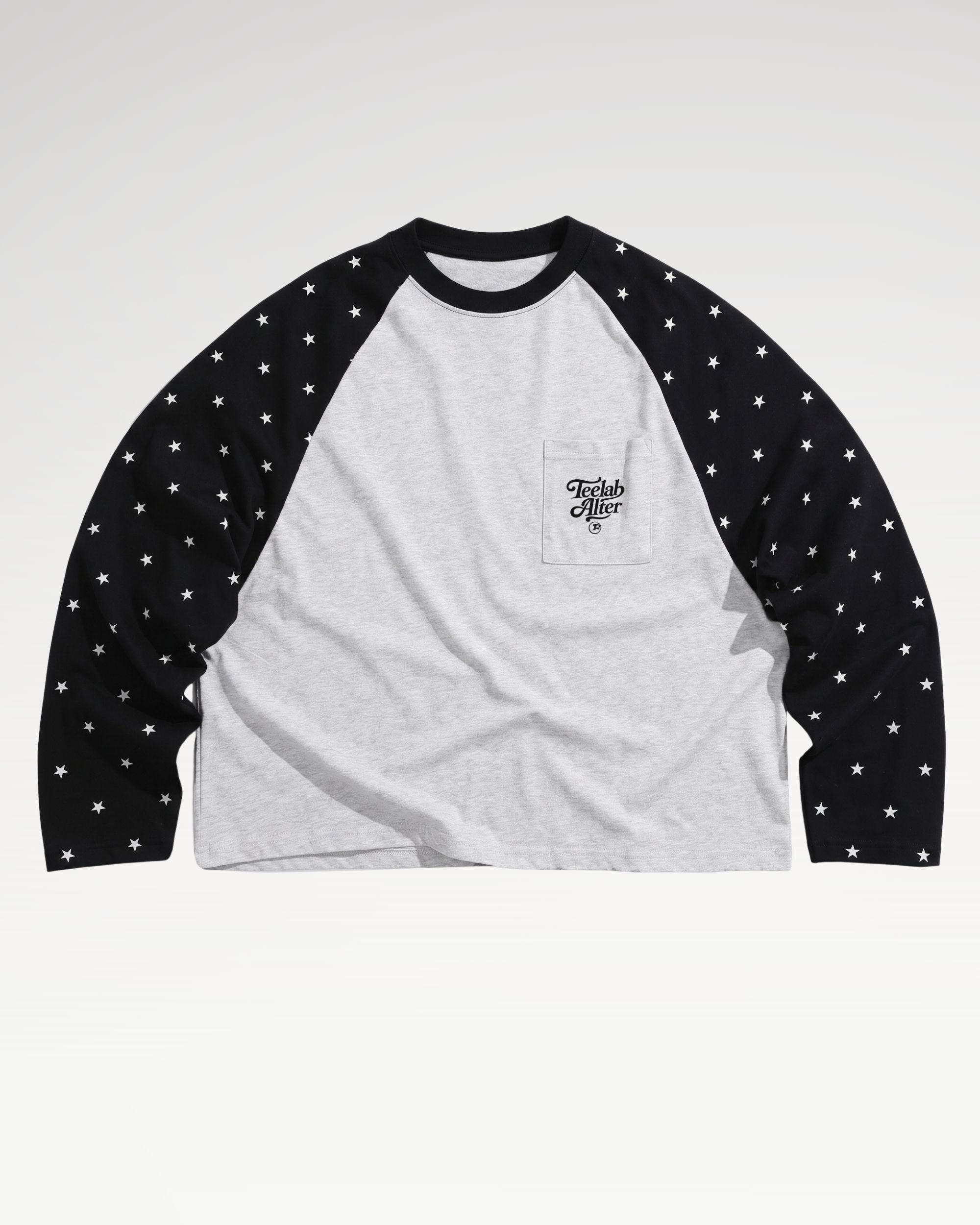 Teelab Alter Oversized Cotton Star Made Long Sleeve TS400