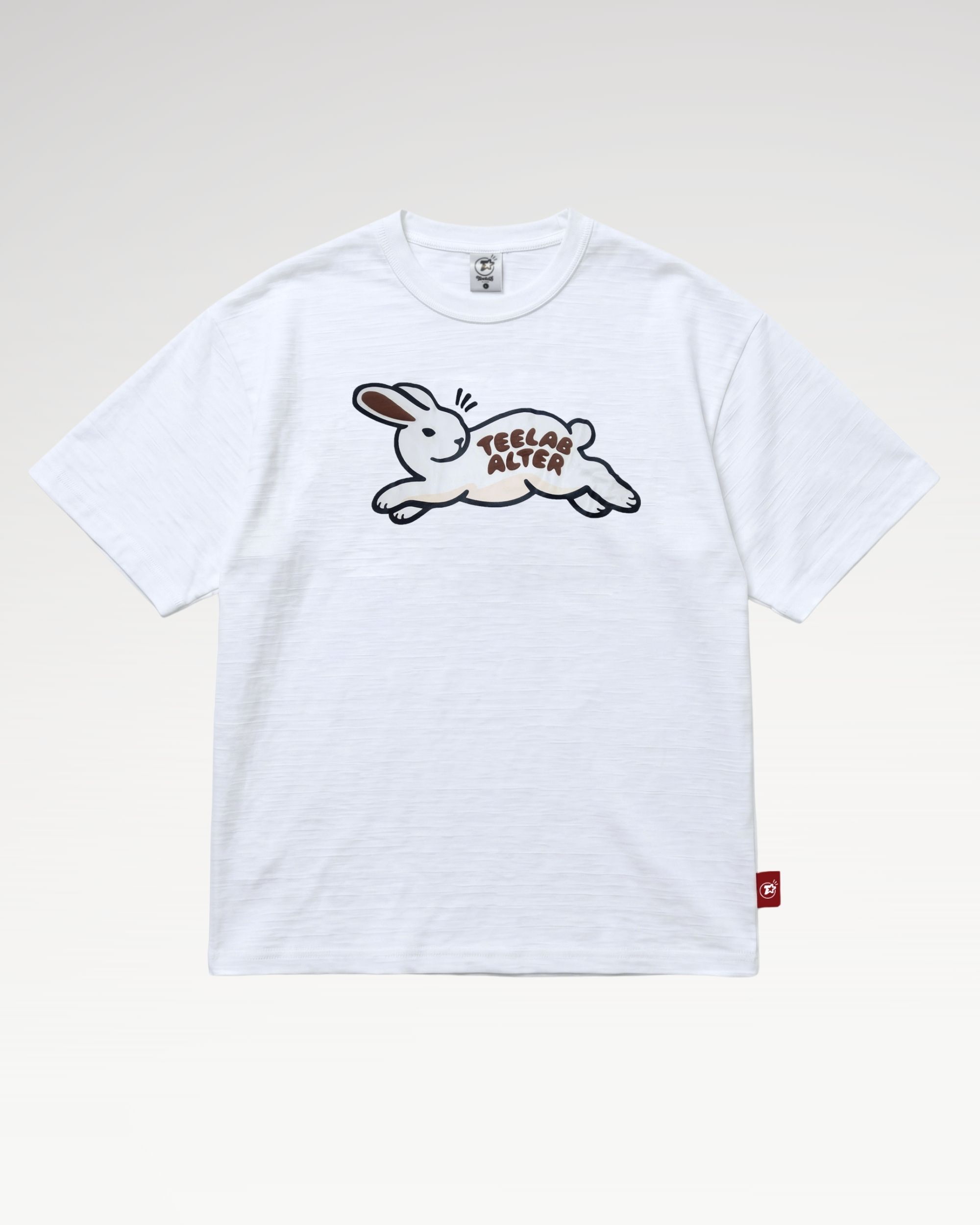 [TẶNG TÚI TI-STAR] Teelab Alter Oversized Slub-Cotton Bunny Tee TS411