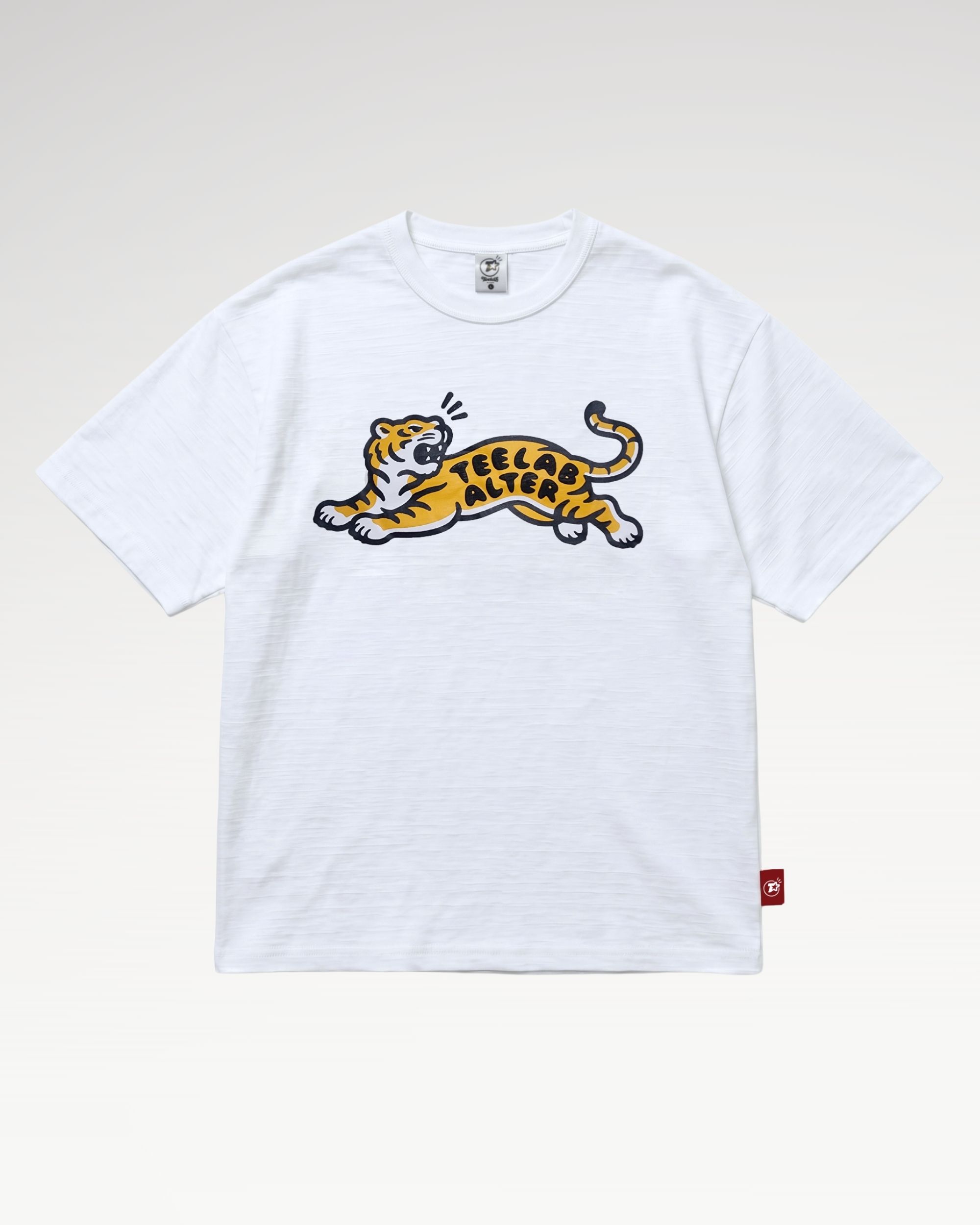 [TẶNG TÚI TI-STAR] Teelab Alter Oversized Slub-Cotton Tiger Tee TS410