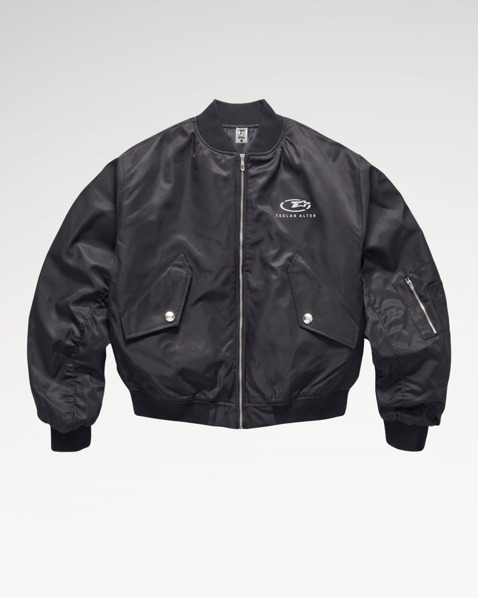 Teelab Alter Oversized Nylon Essentials Bomber Jacket AK151