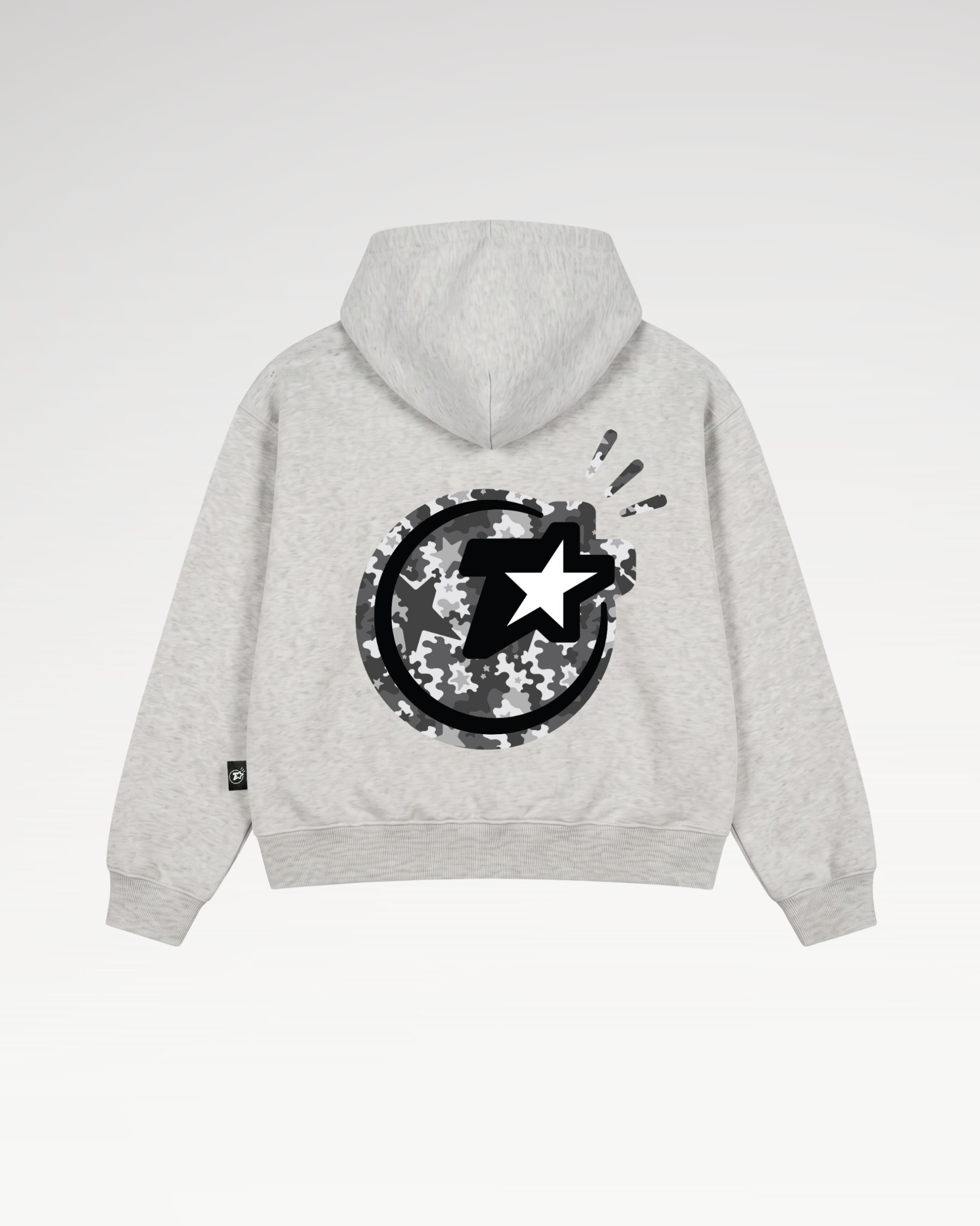 Teelab Alter Regular Fleece TI STAR Zip-Up Hoodie HD143