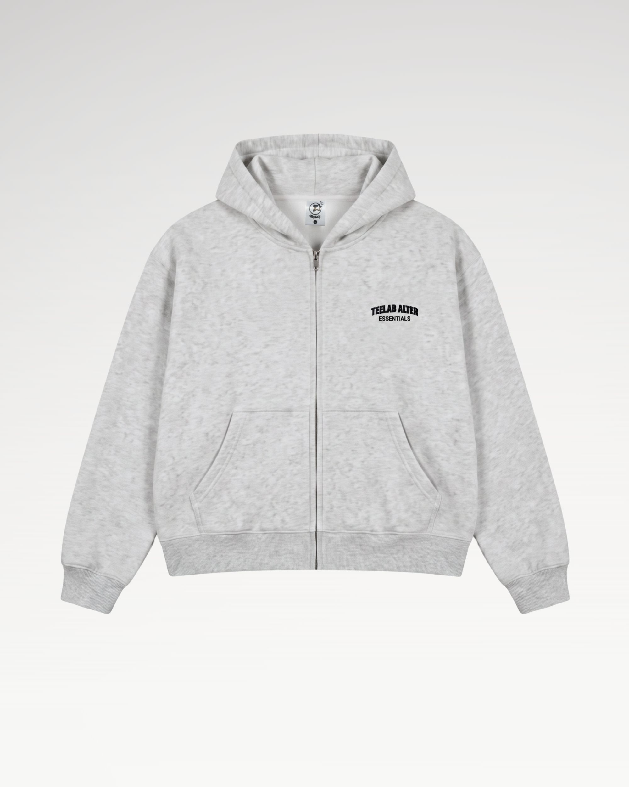 Teelab Alter Relaxed Fit Fleece Essentials FW26 Hoodie Zip HD146