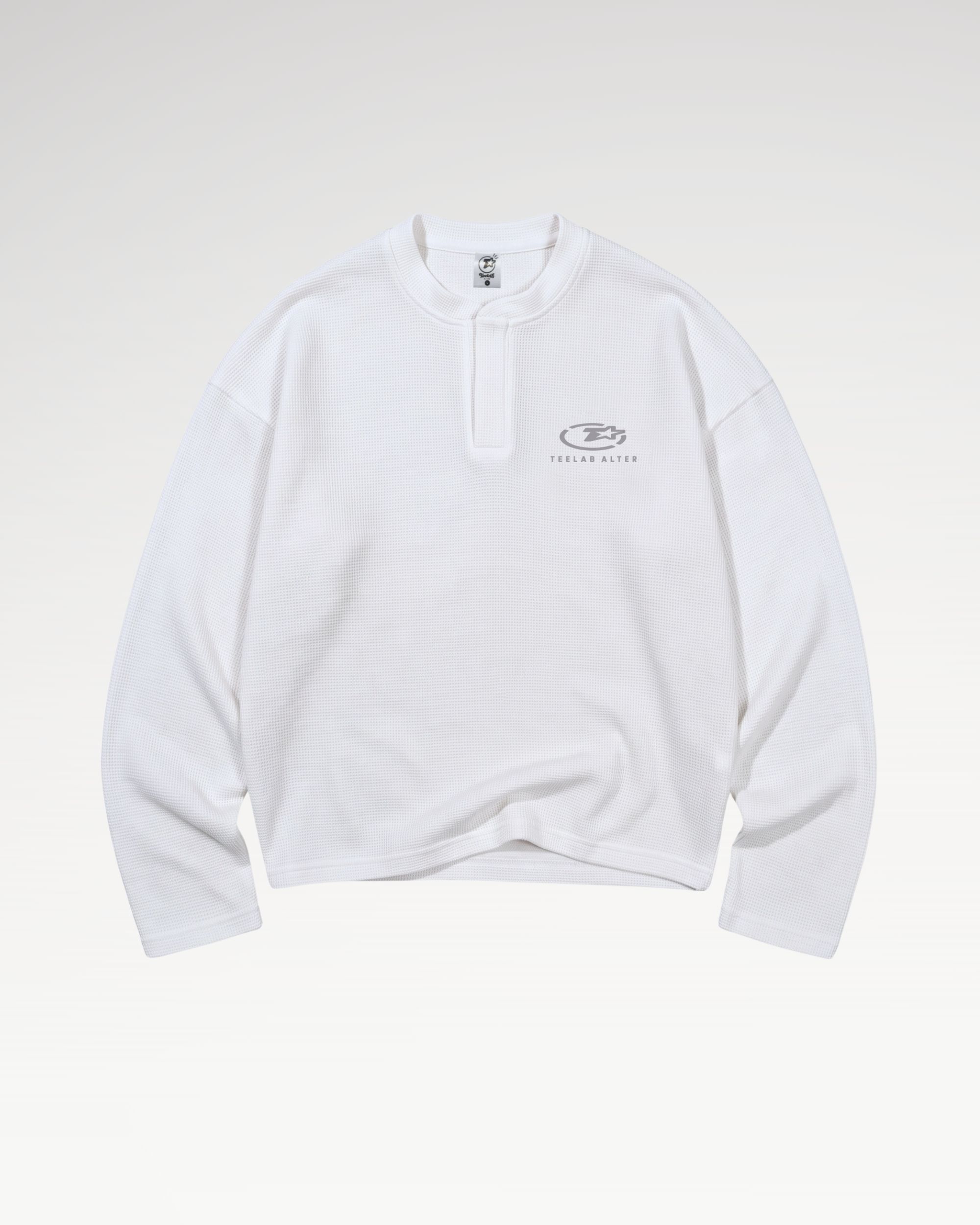 Teelab Alter Regular Waffle Essentials FW26 Henley TS442