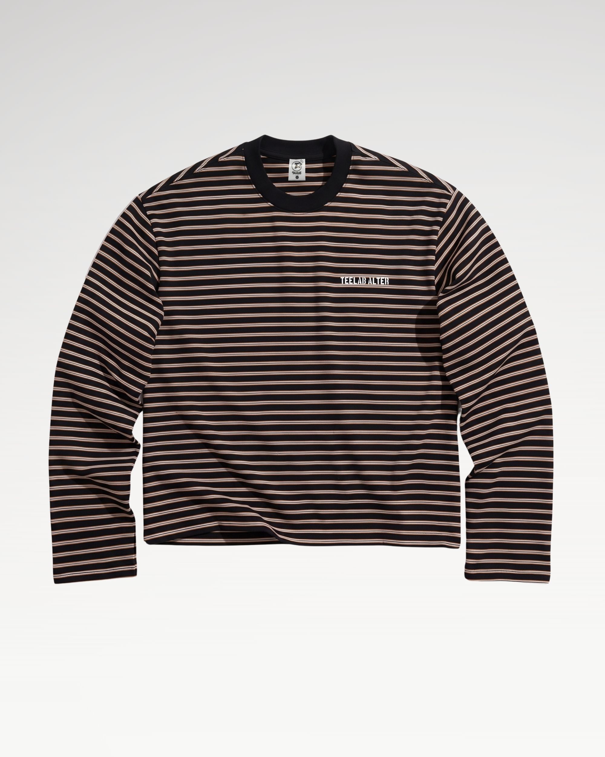 Teelab Alter Regular Cotton Striped Long Sleeve TS449