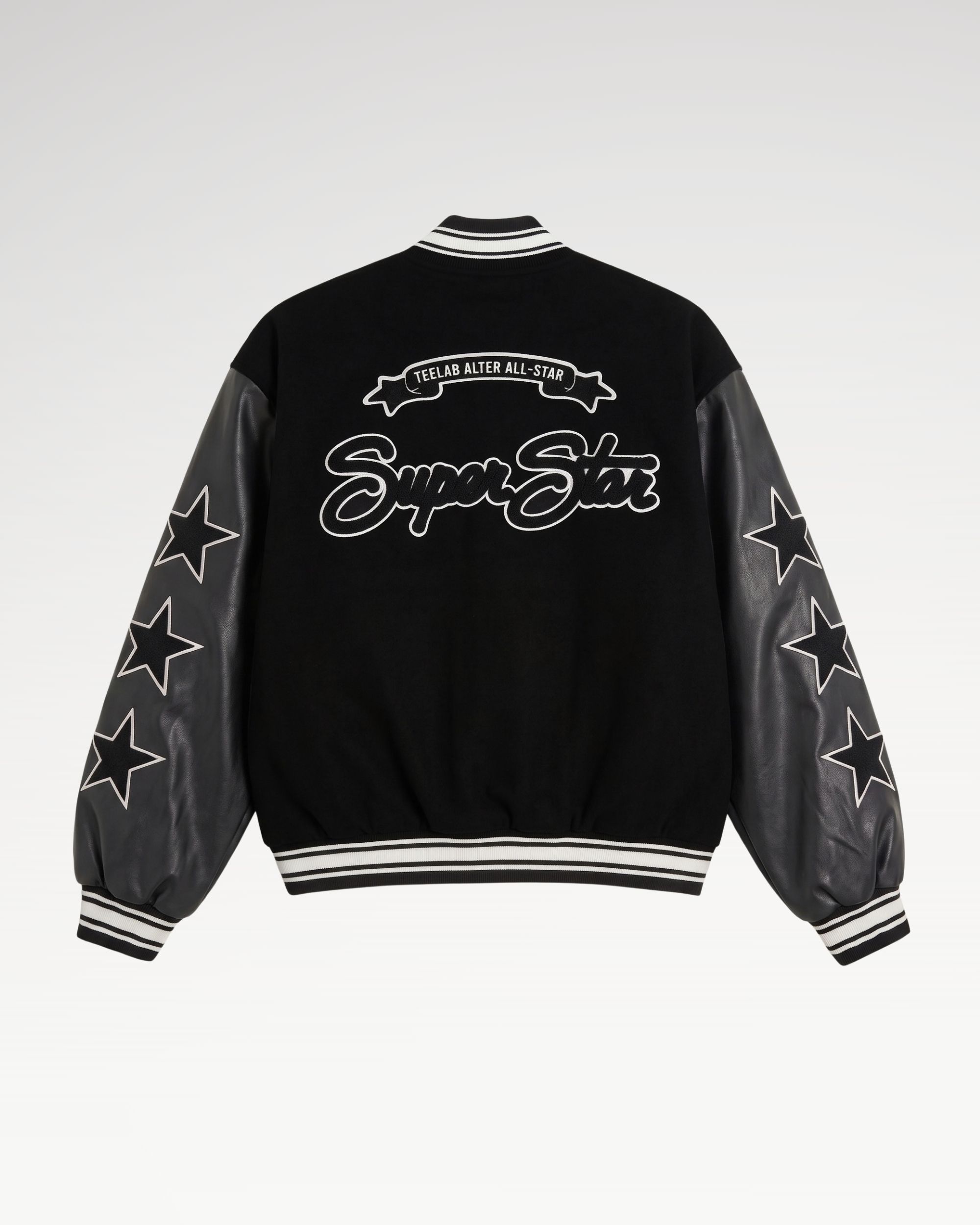 Teelab Alter Regular Felt Super Star Varsity Jacket AK154