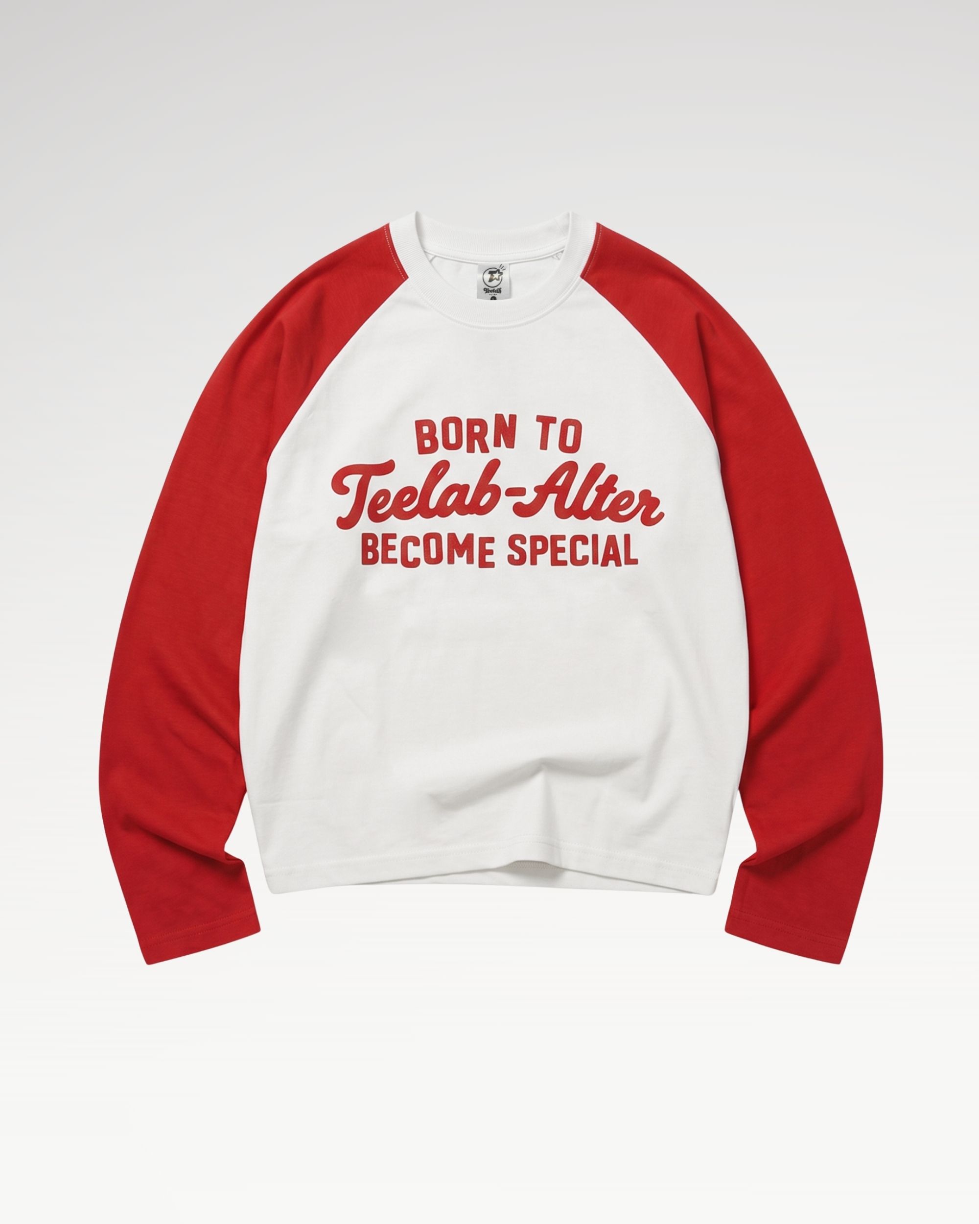 Teelab Alter Raglan Longsleeve Cotton Colour TS452