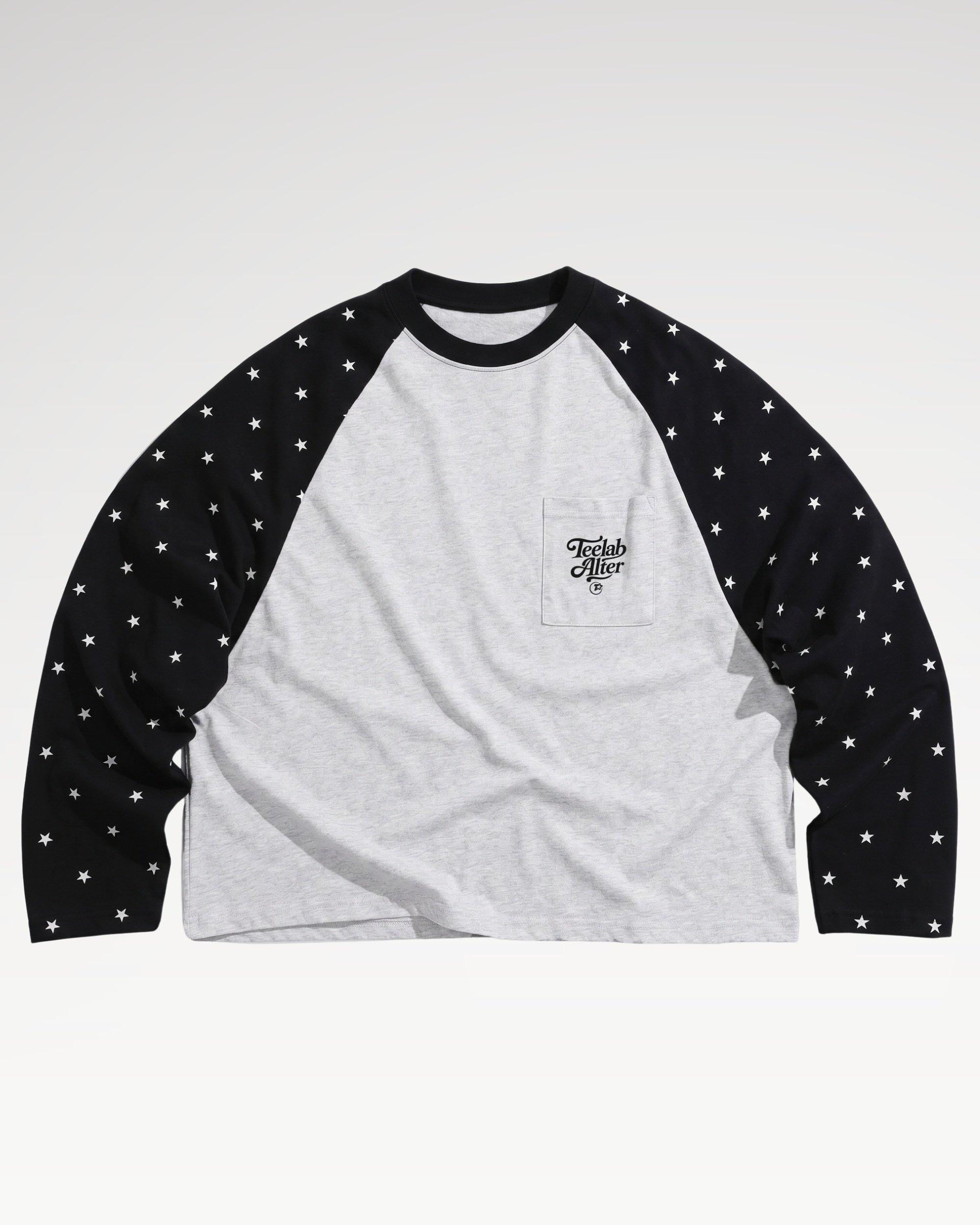 Teelab Alter Oversized Cotton Star Made Long Sleeve TS400