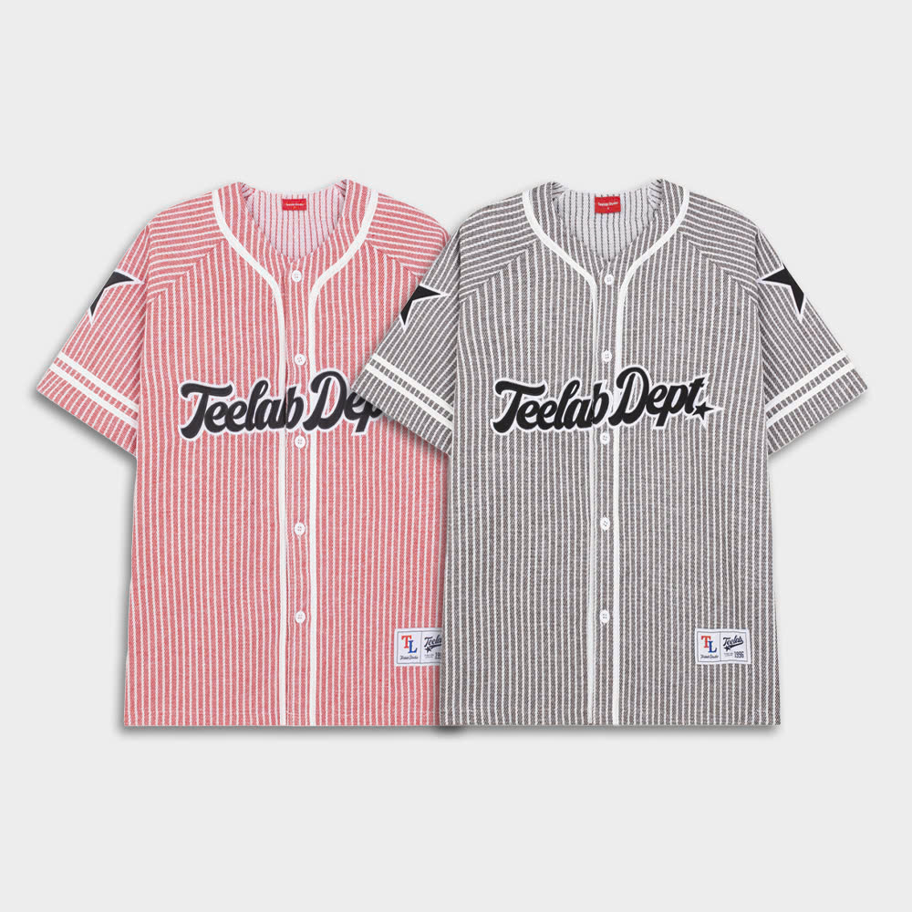 Áo Jersey Local Brand Unisex Teelab Striped Shirt SS080