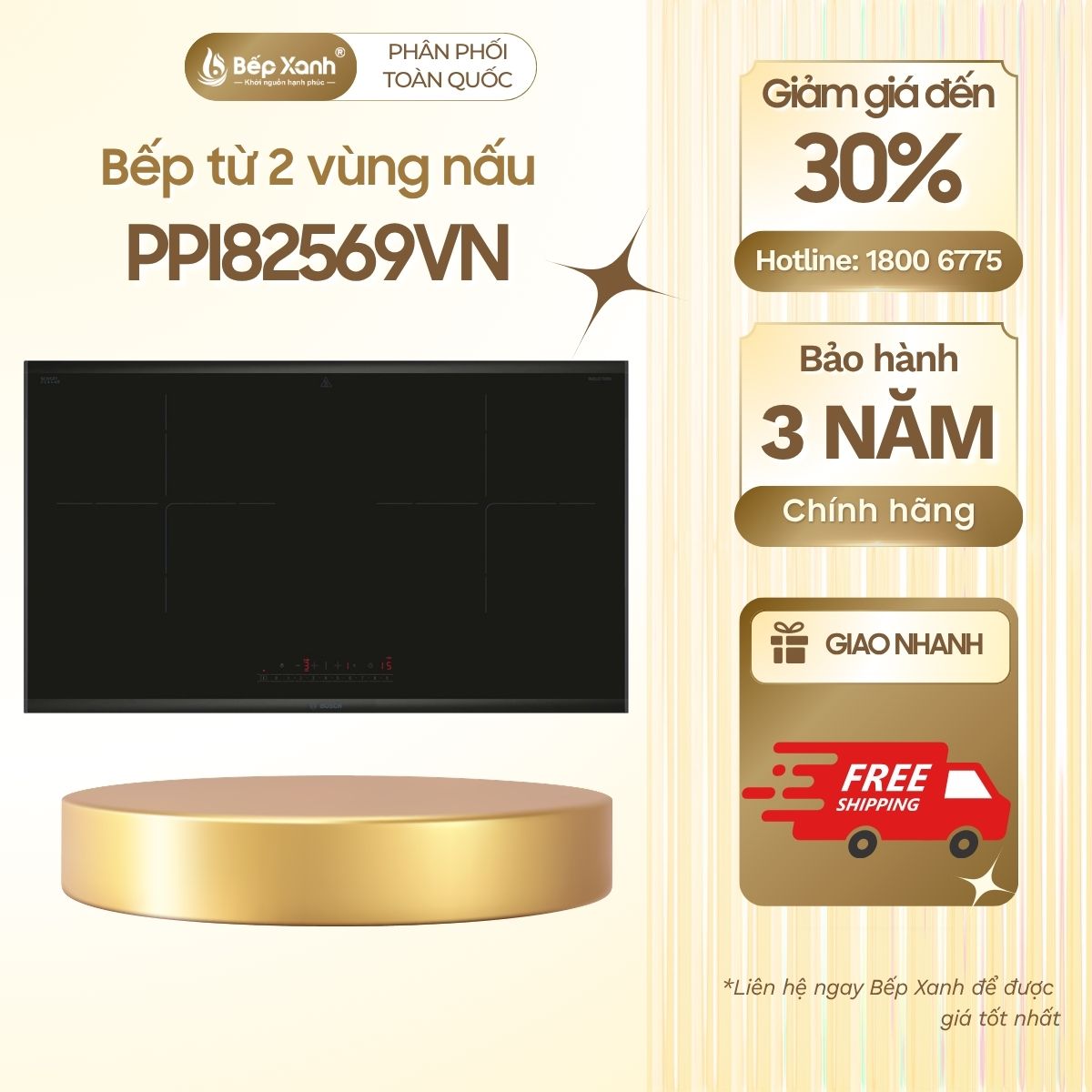 Bếp từ đôi Bosch PPI82569VN