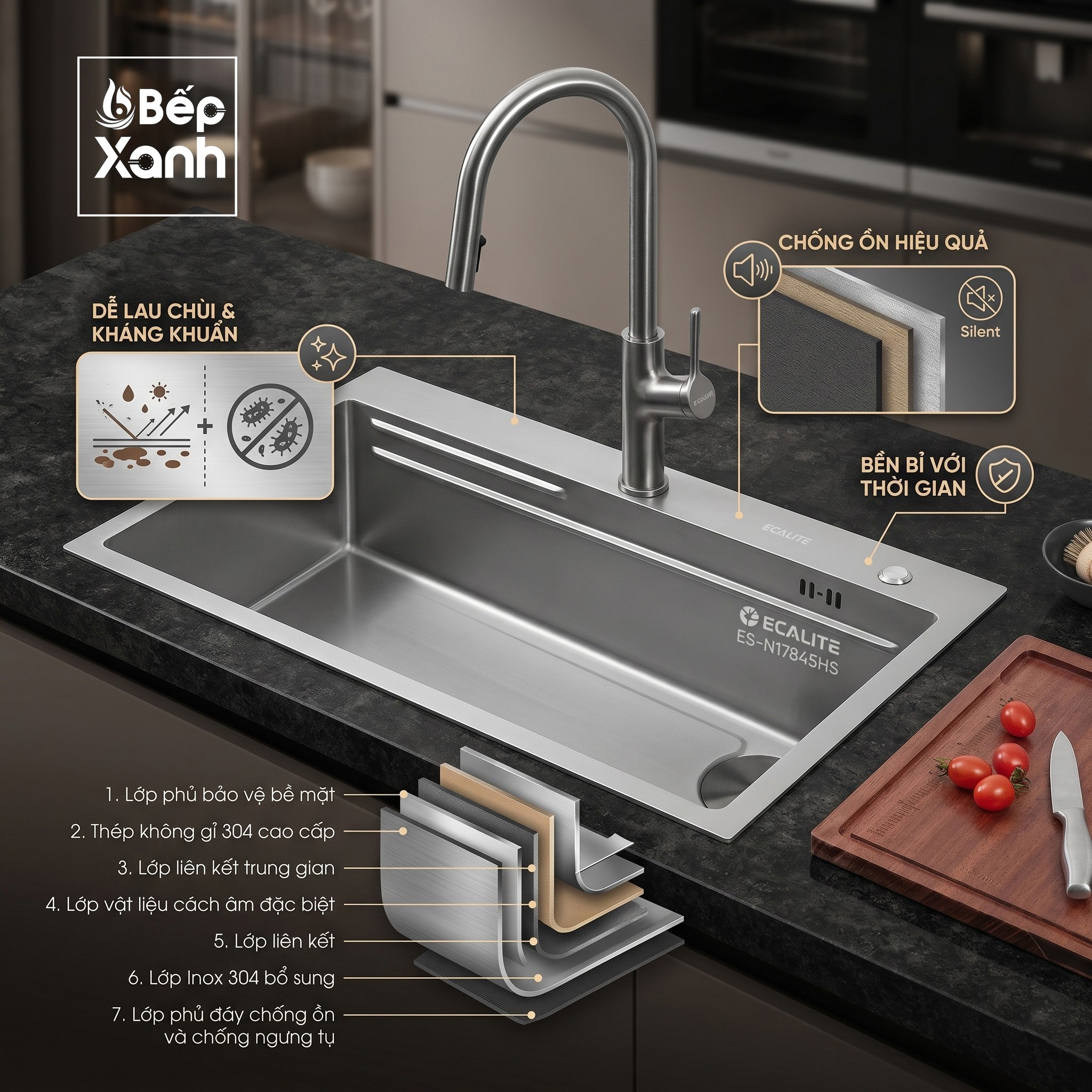 SMS8YCI01E | Máy rửa chén Bosch độc lập series 8, Zeolith, hé cửa