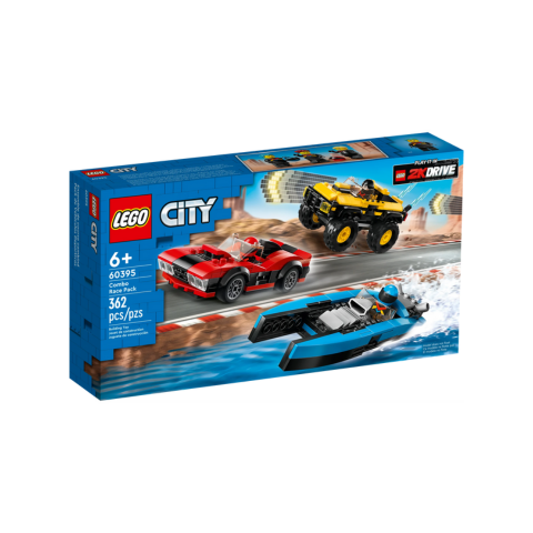 Bộ đồ chơi lắp ráp xe đua LEGO City Combo dành cho bé 6 tuổi trở lên