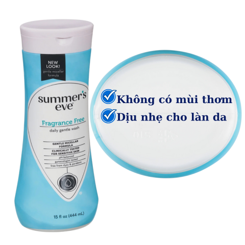 Dung dịch vệ sinh phụ nữ Summer's Eve 444ml Mỹ