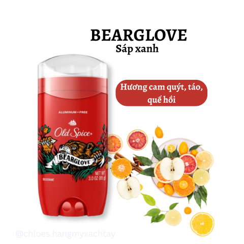 Lăn khử mùi Old Spice Aluminum Free dành cho nam nữ