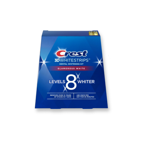 Miếng dán trắng răng Crest Professional Whitestrips cải thiện răng ố xỉ màu Mỹ FULL HỘP
