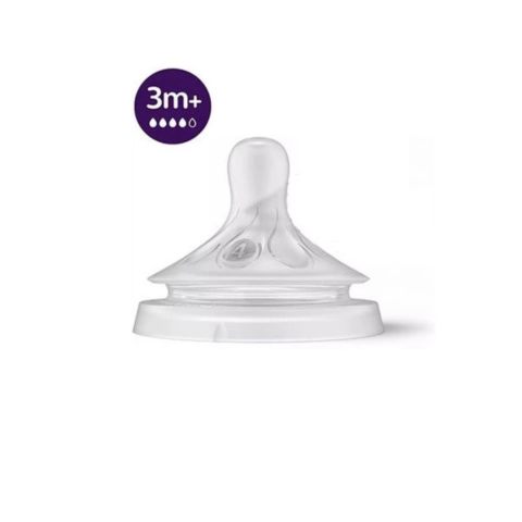 Núm ty Avent mô phỏng tự nhiên chống sặc đầy hơi dùng cho bình cổ rộng mẫu MỚI