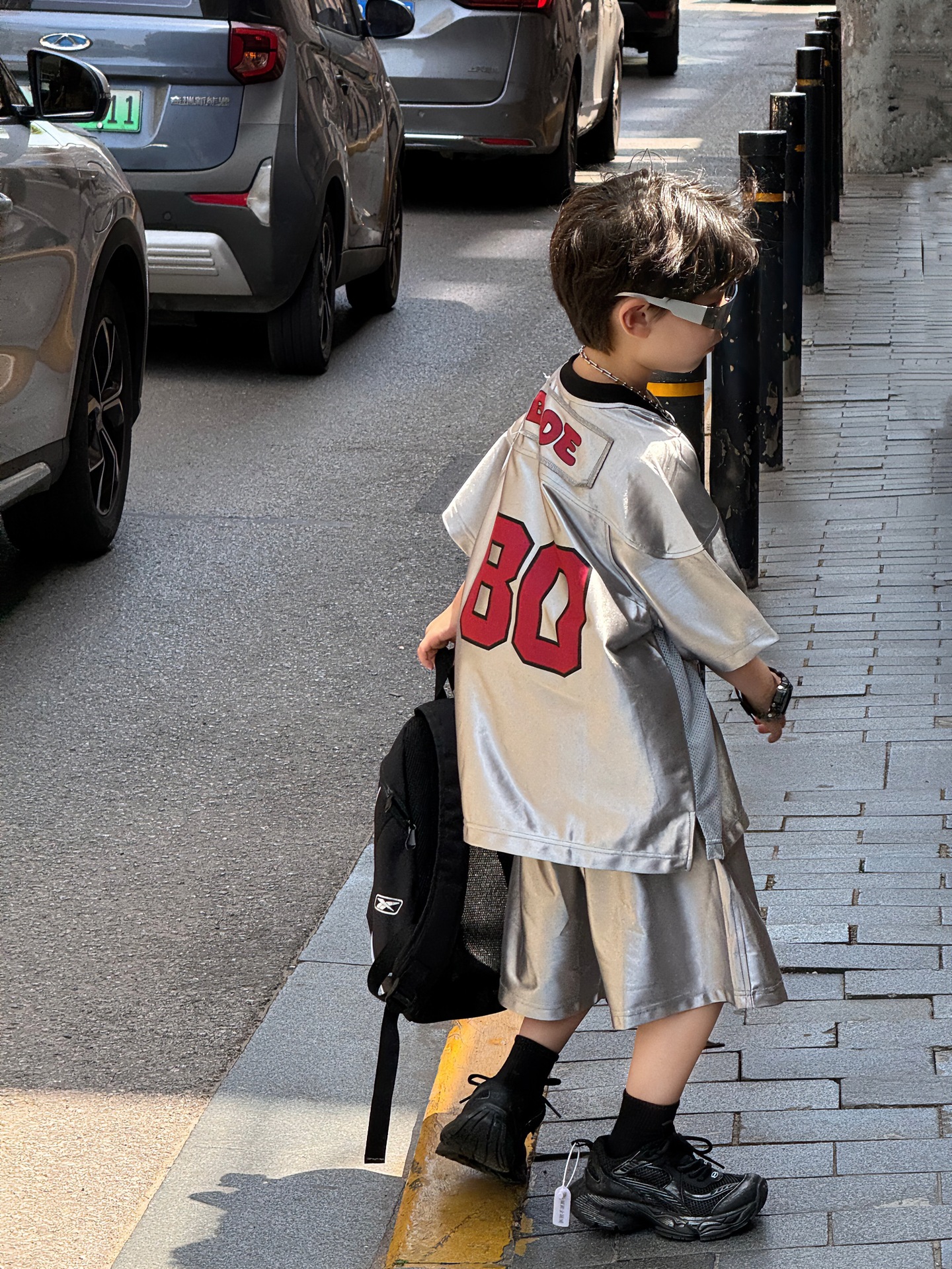 SET Ngắn Xám Bạc NO FS