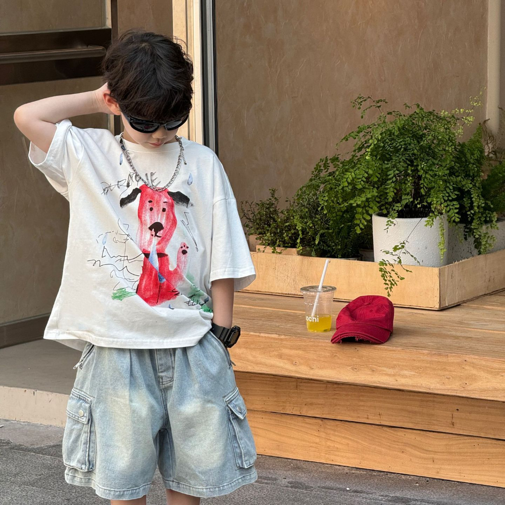 AN Trắng Cún Đỏ FS