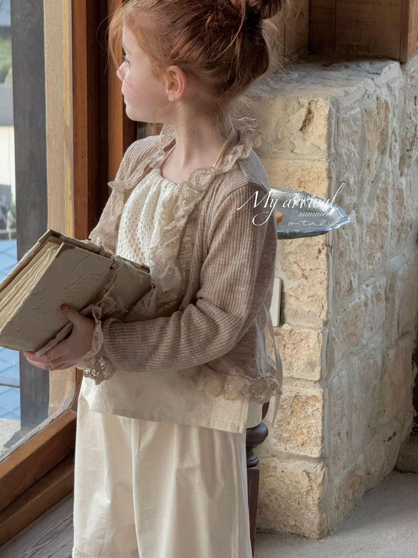 Set Áo Yếm Quần Dài Ren Kem Lưới Ota