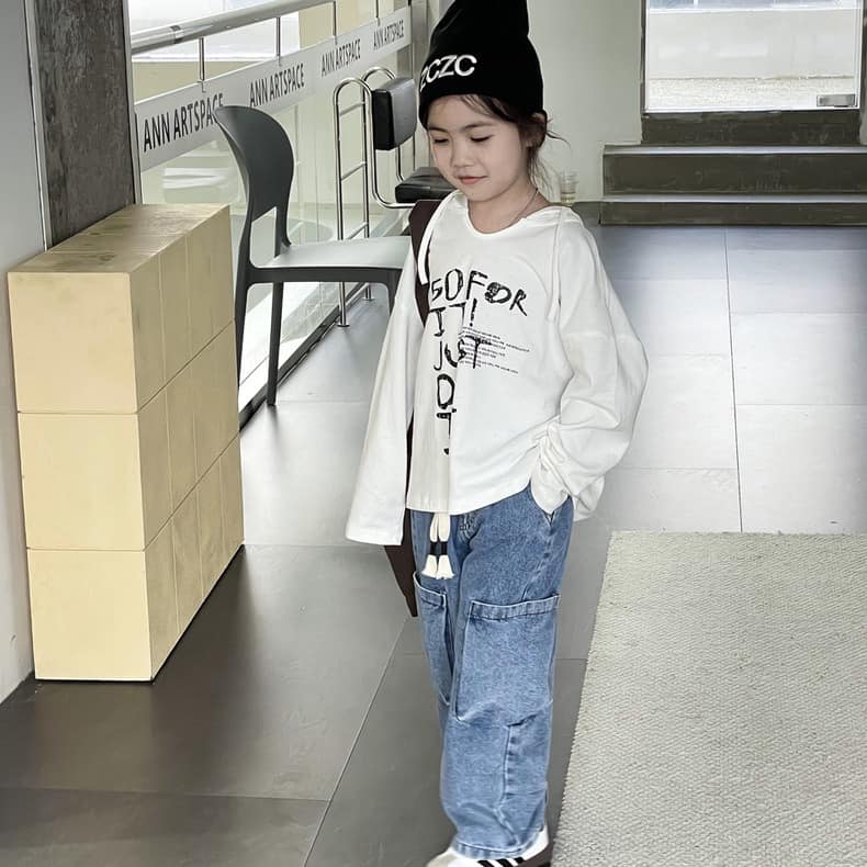 QUẦN JEAN DÀI DÂY RÚT PUKIDS