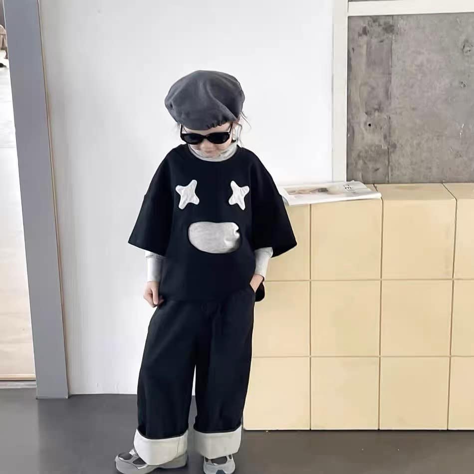 QUẦN JEAN XUÔNG DÀI ĐEN PUKID