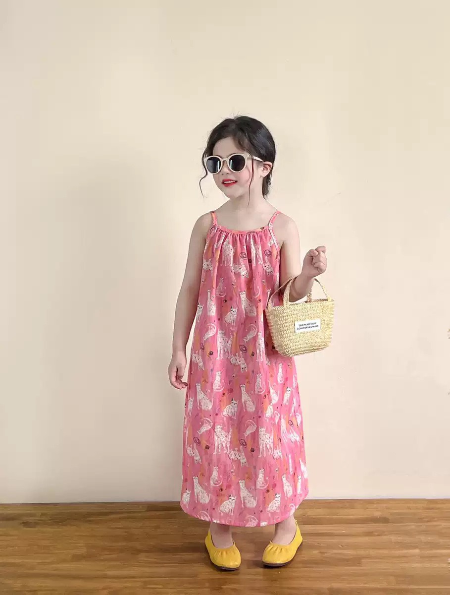 VD 2 Dây Hồng Hình Mèo JB