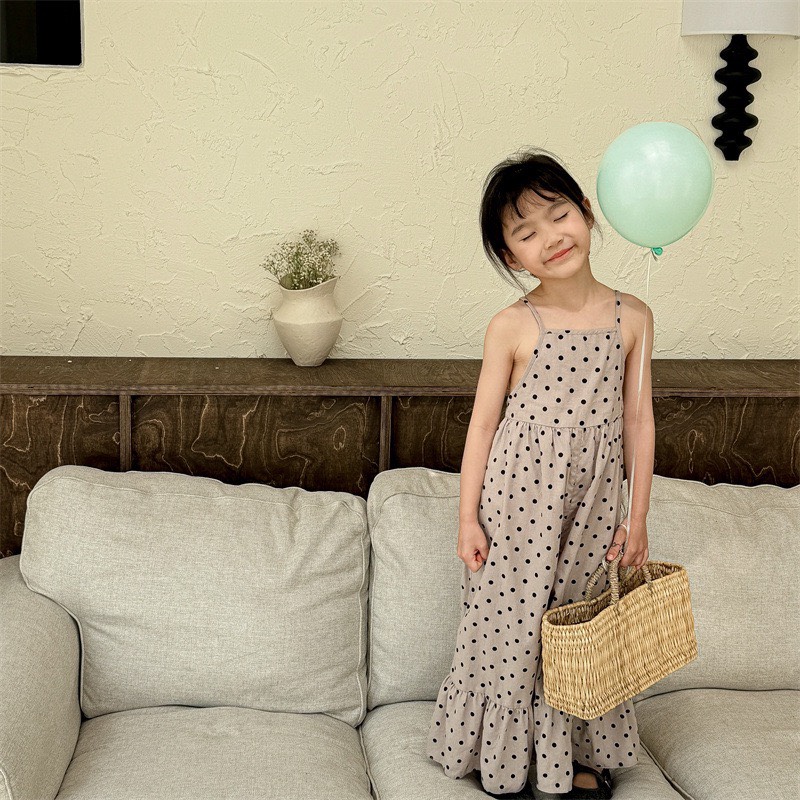 Jump Nâu Be Chấm Bi AD Baby