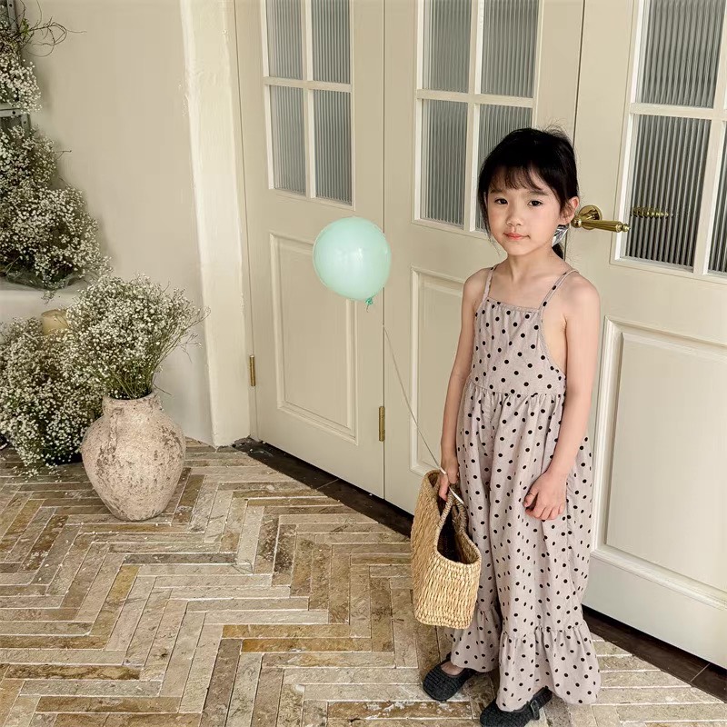 Jump Nâu Be Chấm Bi AD Baby