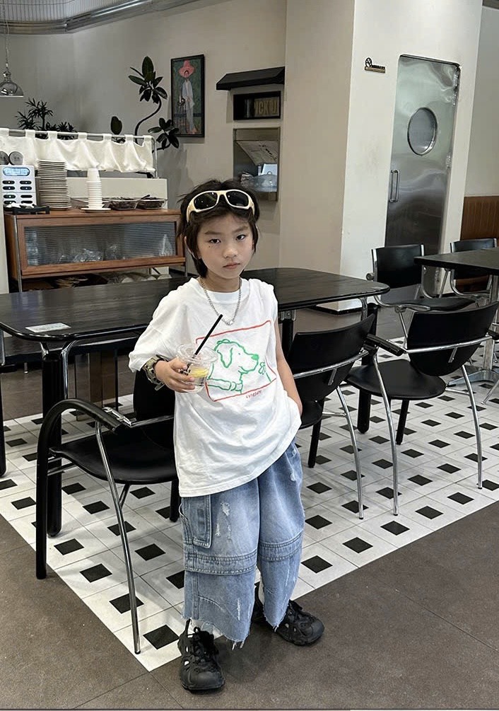 QN Jean Xanh Đắp Gối Ly